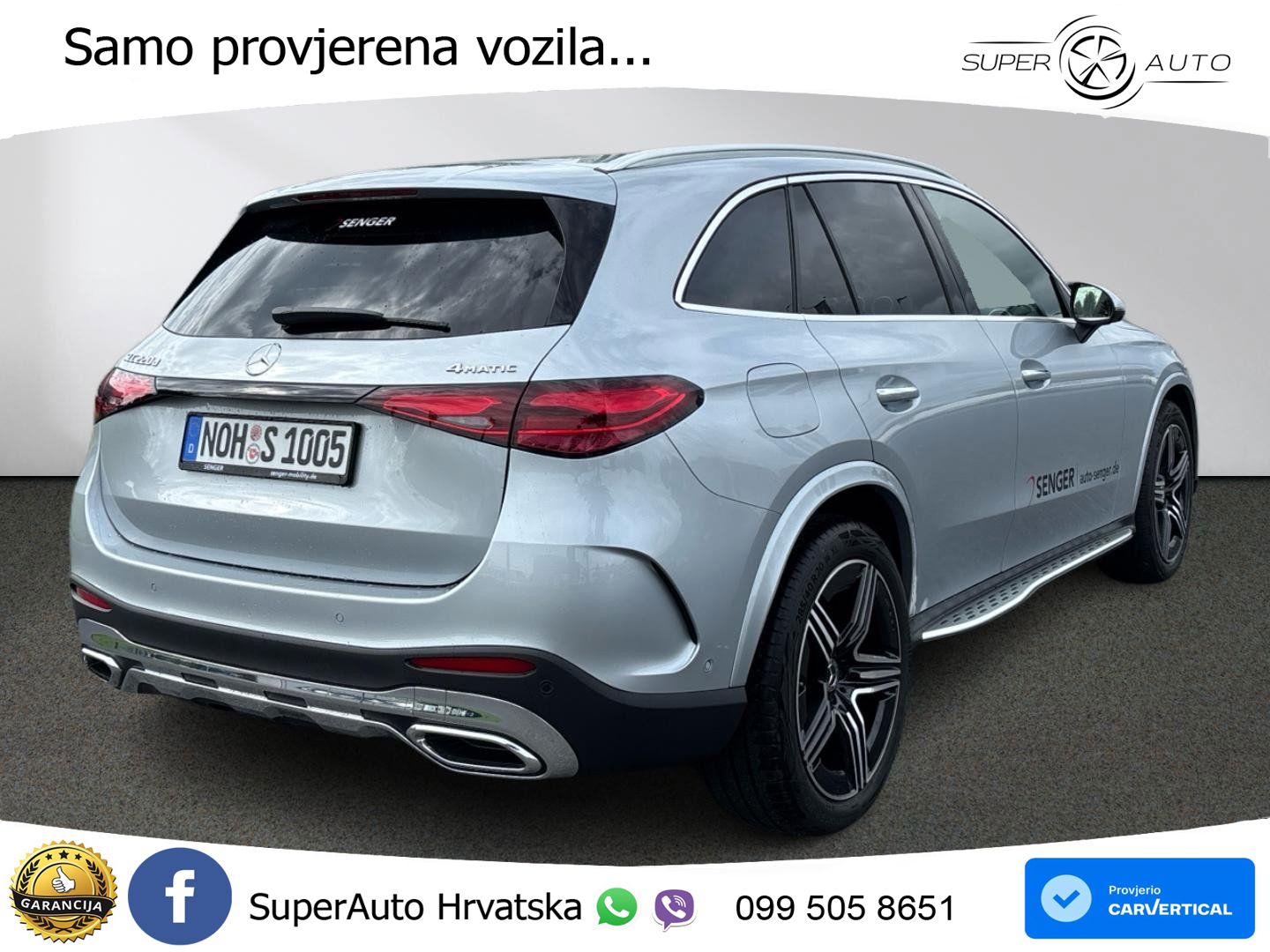 Mercedes GLC 220d (197 KS) 4MATIC 9G-TRONIC AMG ACC+GR SJED+360+PANO
