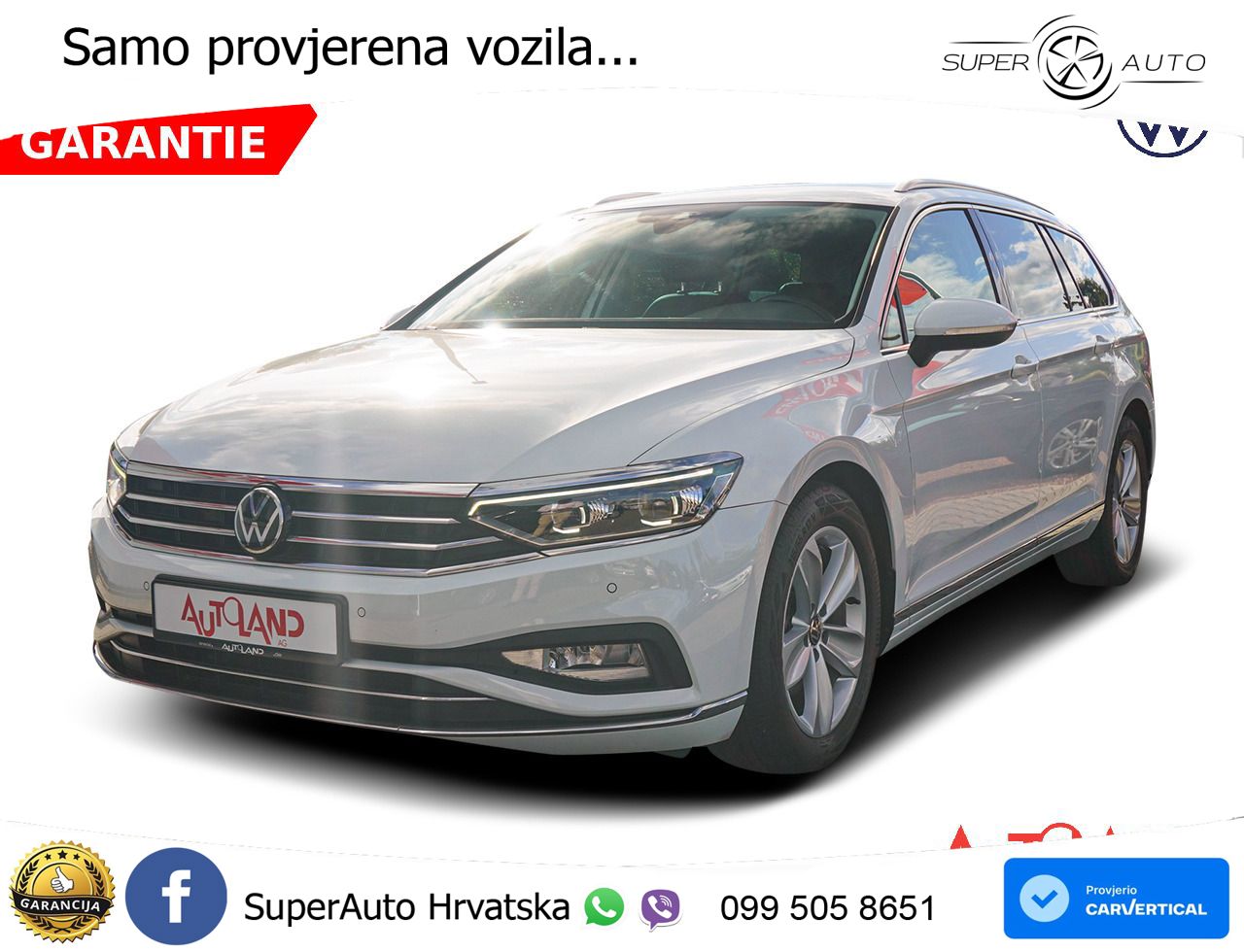Volkswagen Passat Variant 1.5 TSI (150 KS) ACT Elegance LED+GR SJED+ACC