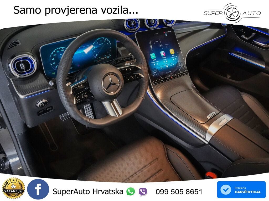 Mercedes GLC 200 (204 KS) 4MATIC 9G-TRONIC AMG LED+GR SJED+ACC