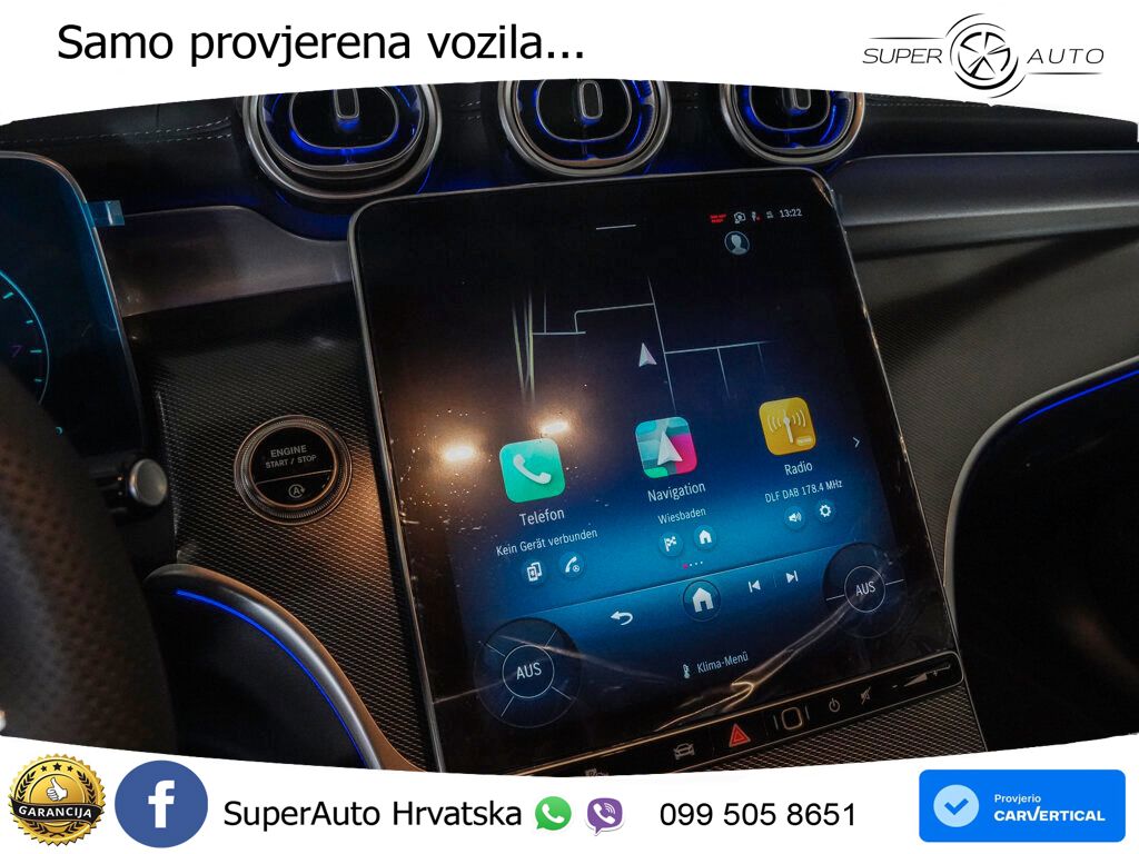 Mercedes GLC 200 (204 KS) 4MATIC 9G-TRONIC AMG LED+GR SJED+ACC
