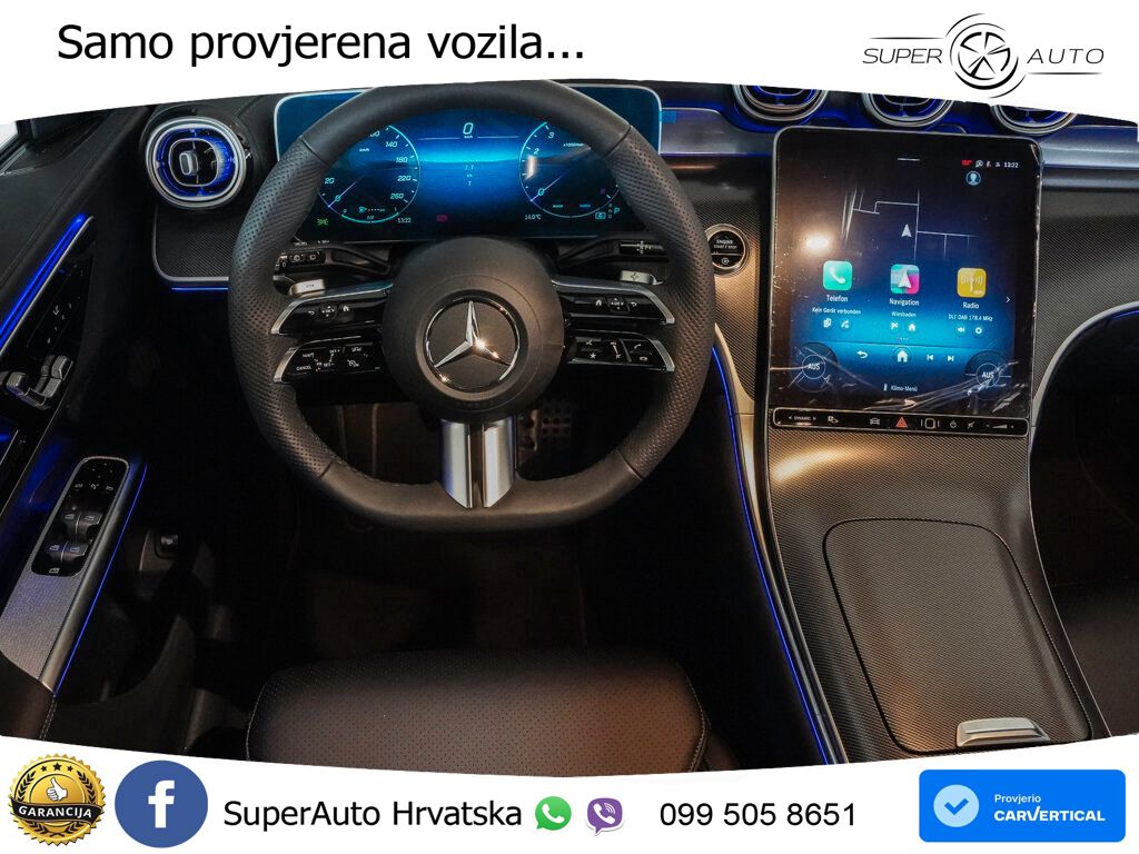 Mercedes GLC 200 (204 KS) 4MATIC 9G-TRONIC AMG LED+GR SJED+ACC