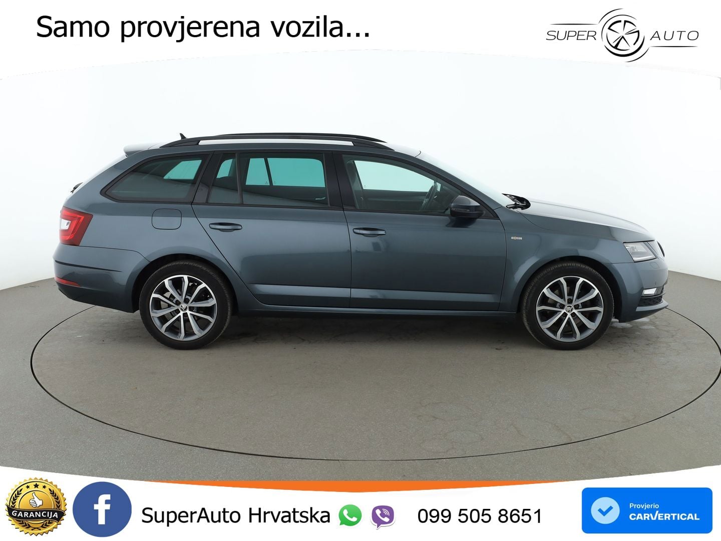 Škoda Octavia Combi 2.0 TDI (150 KS) DSG LED+GR SJED+ACC