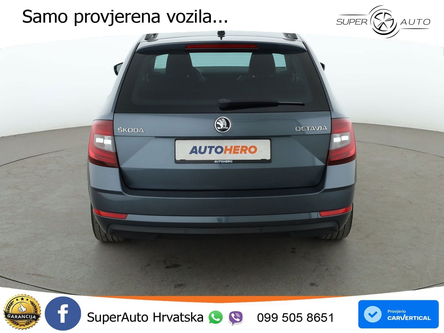 Škoda Octavia Combi 2.0 TDI (150 KS) DSG LED+GR SJED+ACC