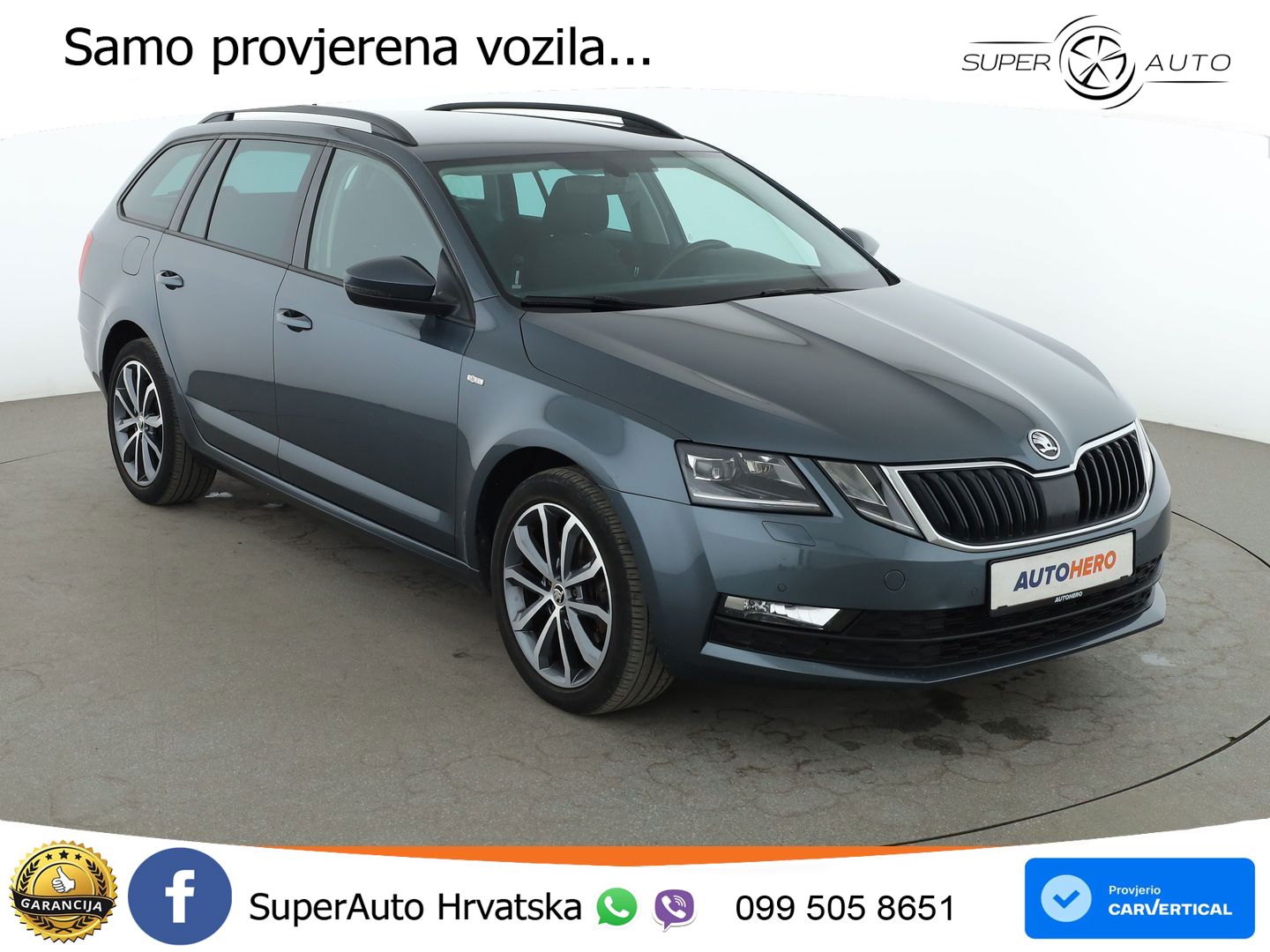 Škoda Octavia Combi 2.0 TDI (150 KS) DSG LED+GR SJED+ACC