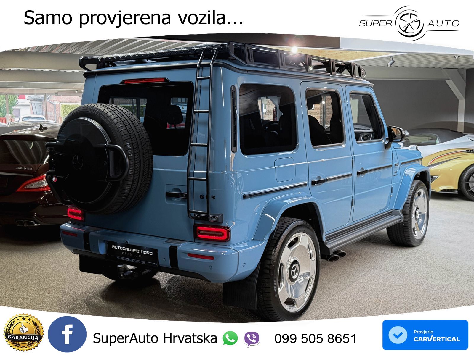 Mercedes AMG G 63 Long V8 (585 KS) 4MATIC 9G-TRONIC AMG SPEEDSHIFT TCT Superior LED+GR SJED+ACC