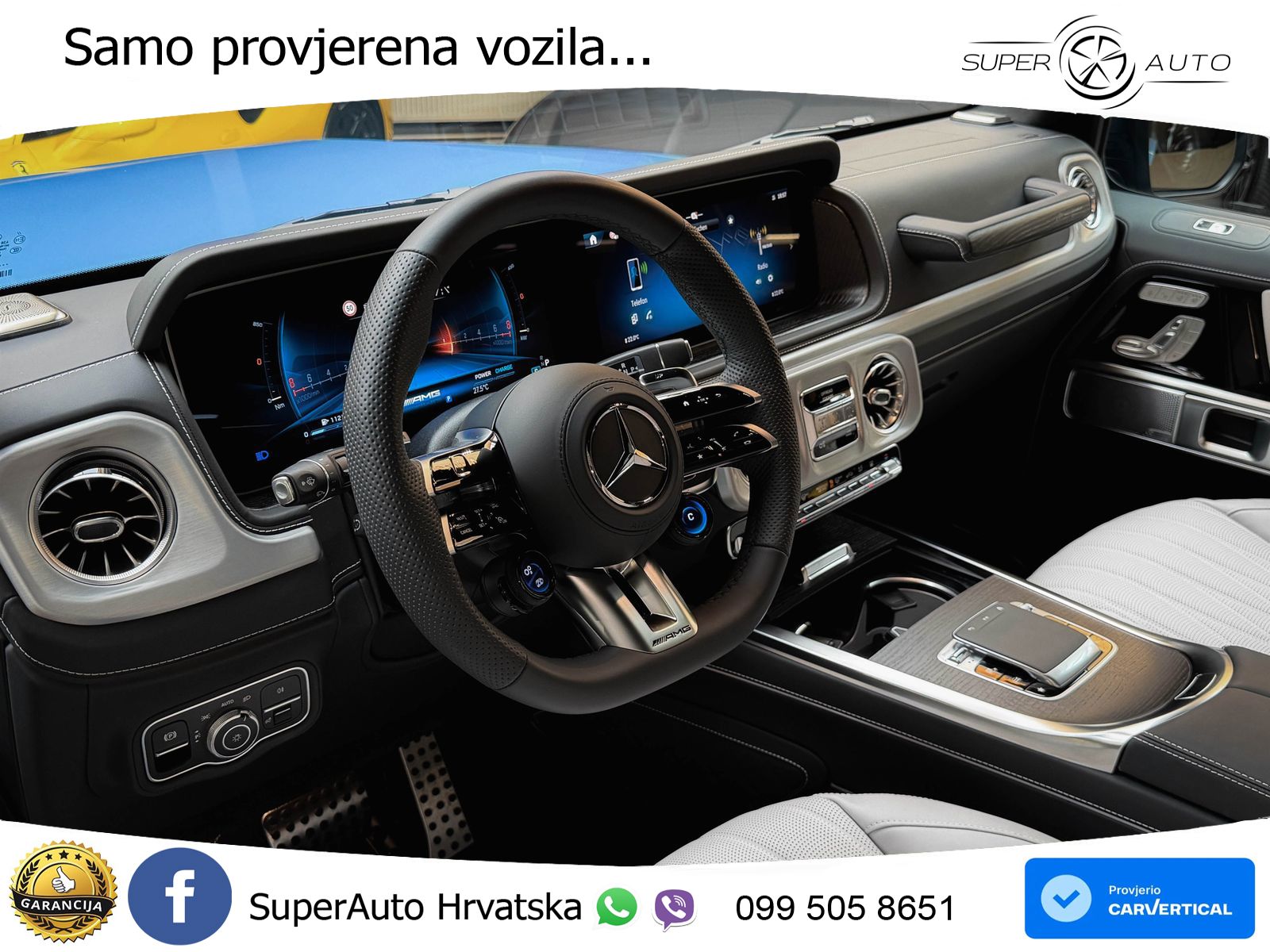 Mercedes AMG G 63 Long V8 (585 KS) 4MATIC 9G-TRONIC AMG SPEEDSHIFT TCT Superior LED+GR SJED+ACC