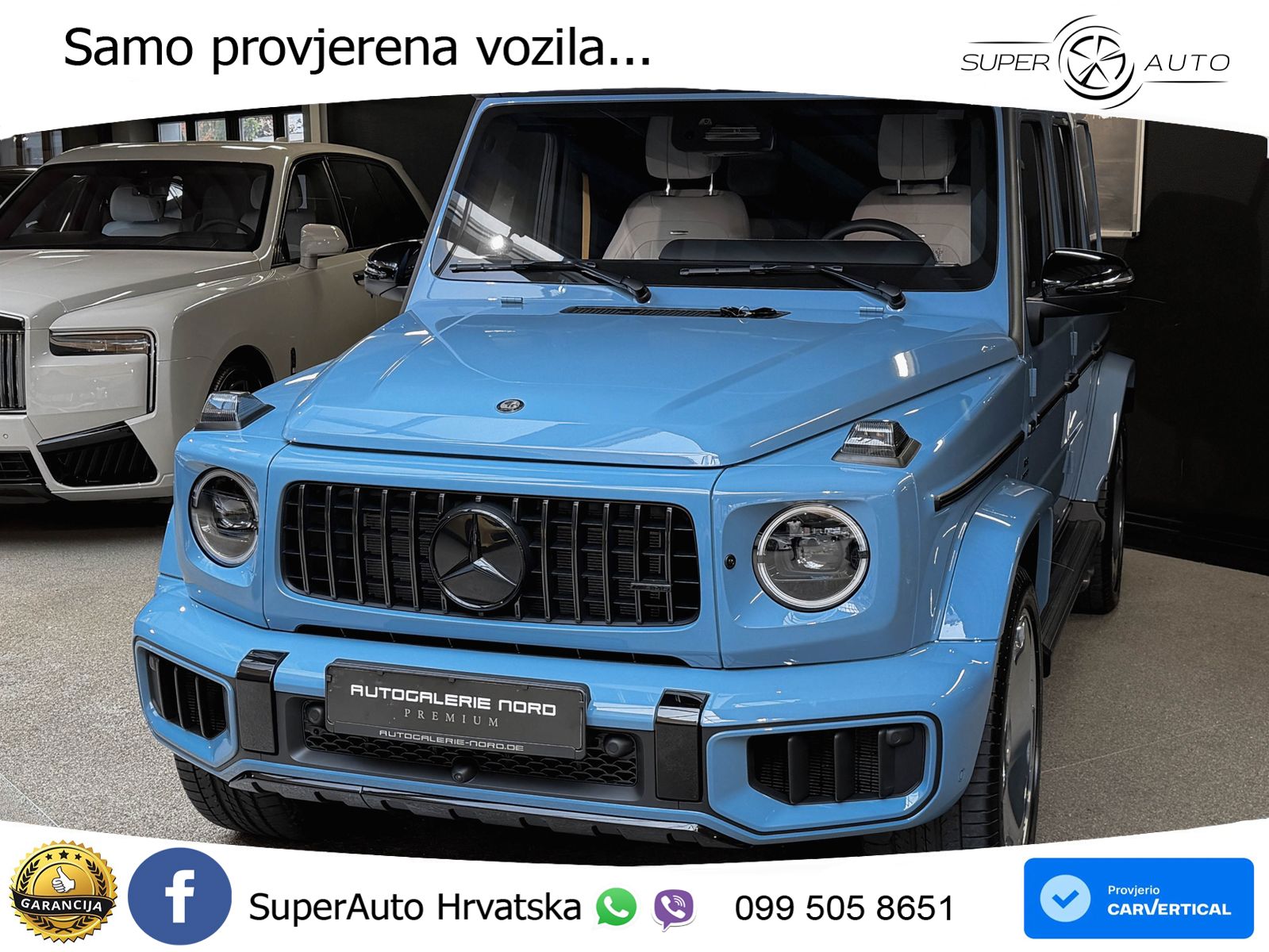 Mercedes AMG G 63 Long V8 (585 KS) 4MATIC 9G-TRONIC AMG SPEEDSHIFT TCT Superior LED+GR SJED+ACC