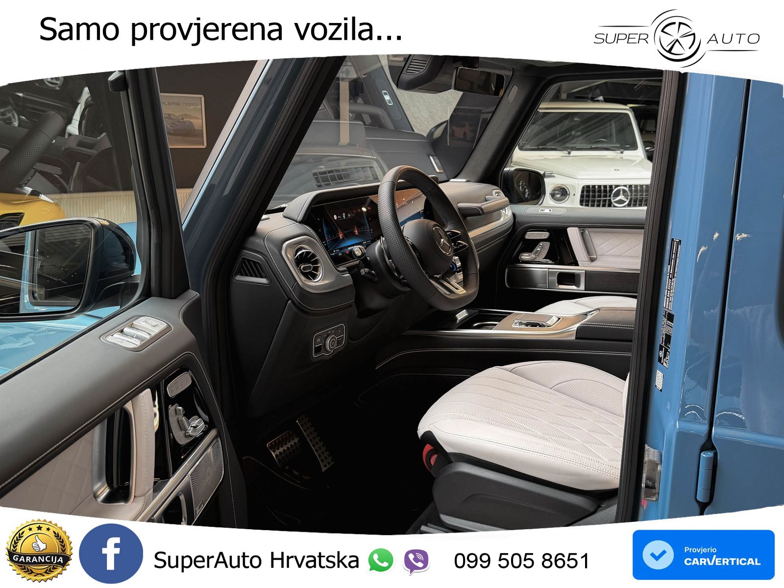 Mercedes AMG G 63 Long V8 (585 KS) 4MATIC 9G-TRONIC AMG SPEEDSHIFT TCT Superior LED+GR SJED+ACC