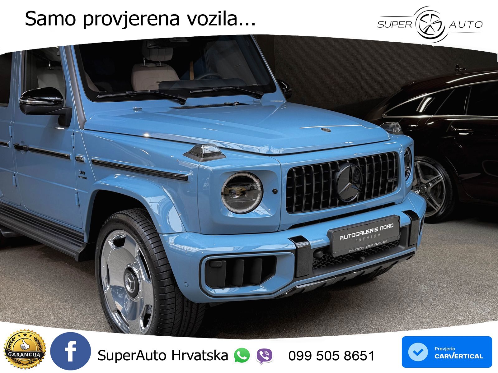 Mercedes AMG G 63 Long V8 (585 KS) 4MATIC 9G-TRONIC AMG SPEEDSHIFT TCT Superior LED+GR SJED+ACC
