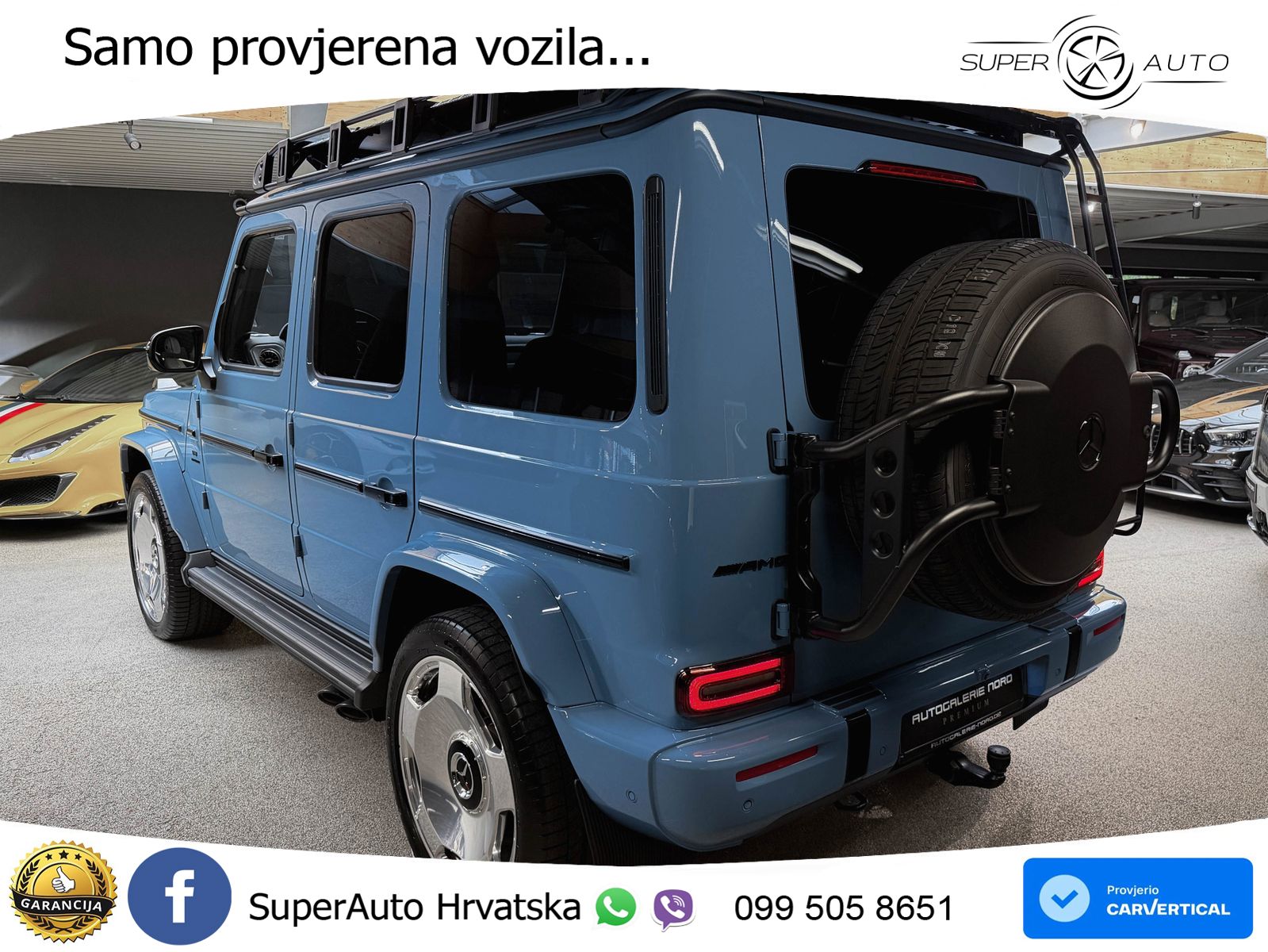 Mercedes AMG G 63 Long V8 (585 KS) 4MATIC 9G-TRONIC AMG SPEEDSHIFT TCT Superior LED+GR SJED+ACC