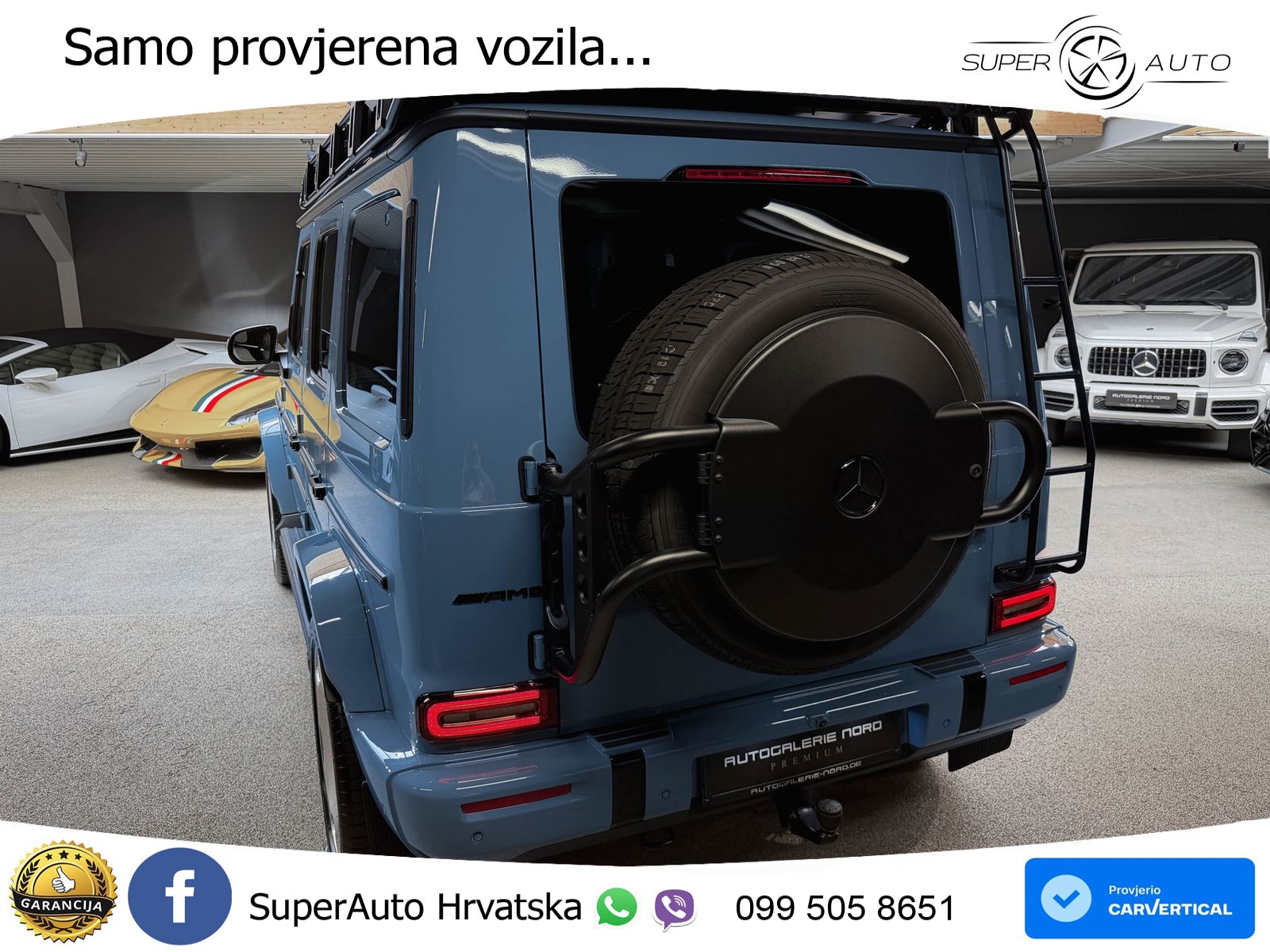 Mercedes AMG G 63 Long V8 (585 KS) 4MATIC 9G-TRONIC AMG SPEEDSHIFT TCT Superior LED+GR SJED+ACC