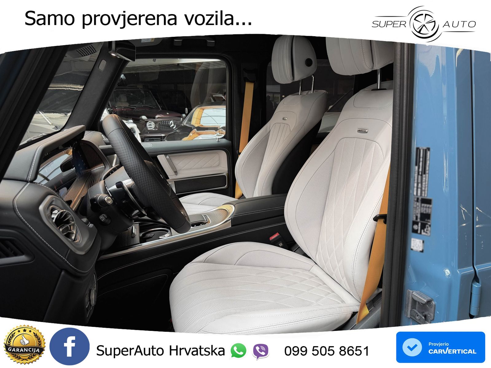 Mercedes AMG G 63 Long V8 (585 KS) 4MATIC 9G-TRONIC AMG SPEEDSHIFT TCT Superior LED+GR SJED+ACC