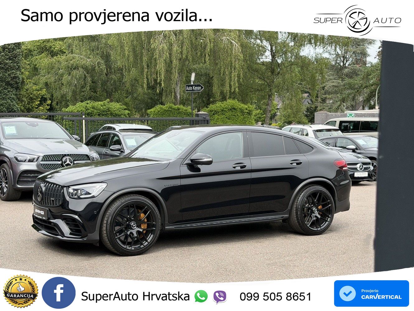 Mercedes GLC Coupe AMG 63 S (510 KS) 4MATIC+ MCT ACC+HEAD+4xGR SJED+360+PANO