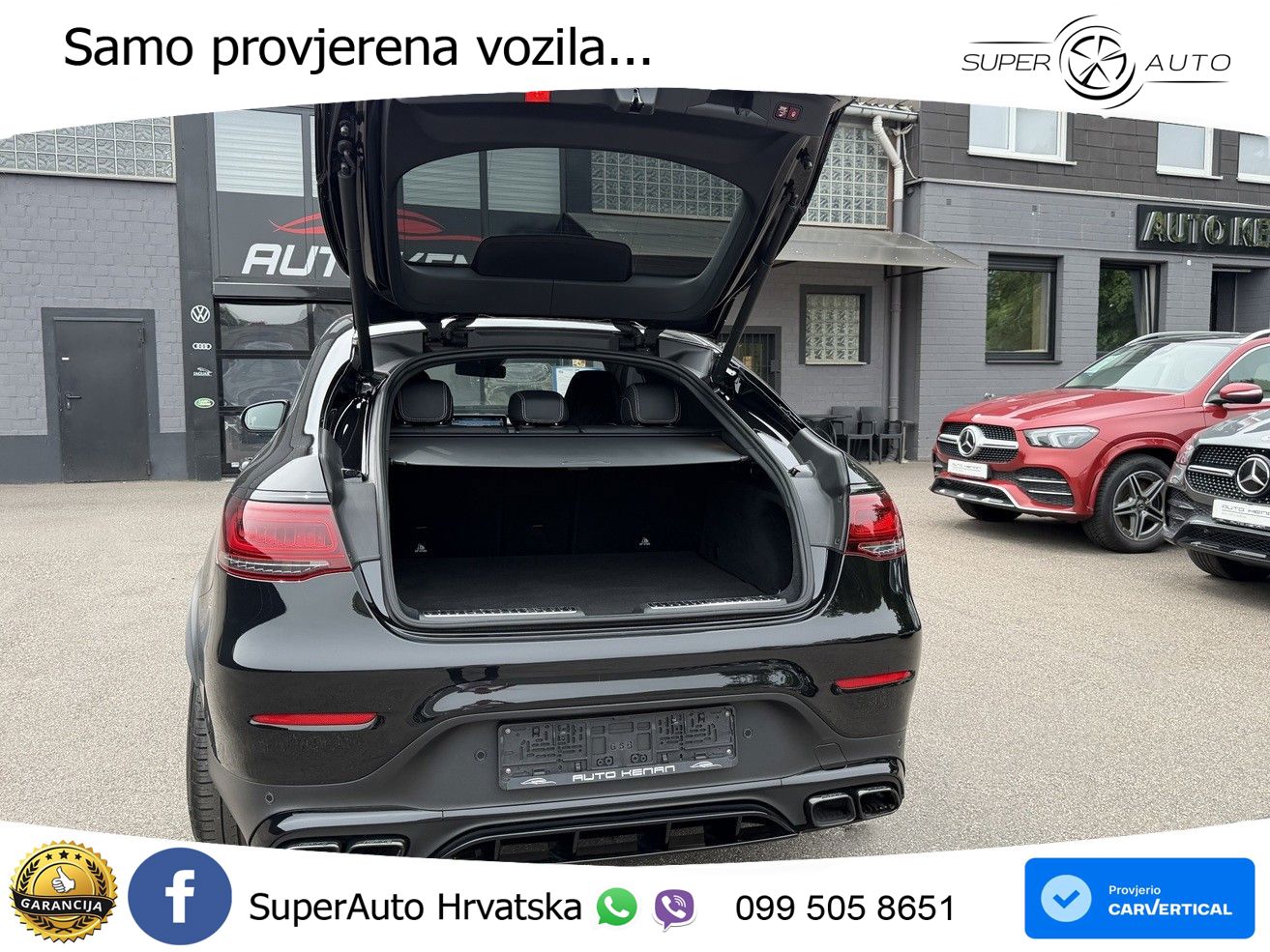 Mercedes GLC Coupe AMG 63 S (510 KS) 4MATIC+ MCT ACC+HEAD+4xGR SJED+360+PANO