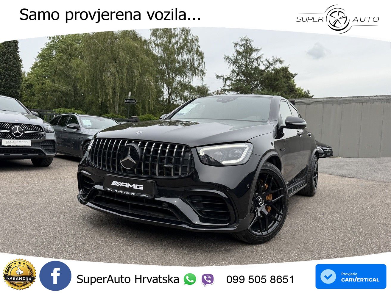 Mercedes GLC Coupe AMG 63 S (510 KS) 4MATIC+ MCT ACC+HEAD+4xGR SJED+360+PANO