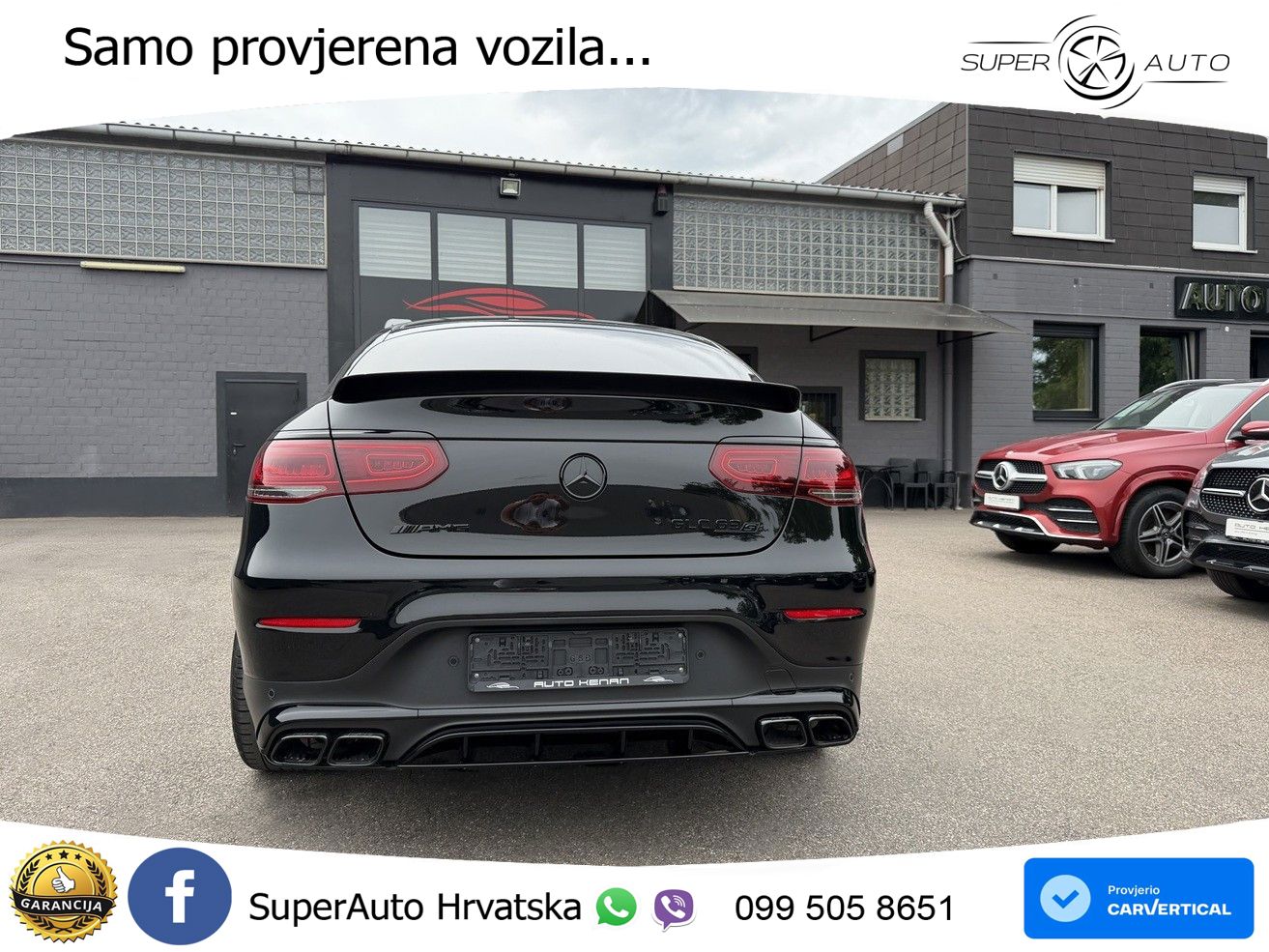 Mercedes GLC Coupe AMG 63 S (510 KS) 4MATIC+ MCT ACC+HEAD+4xGR SJED+360+PANO