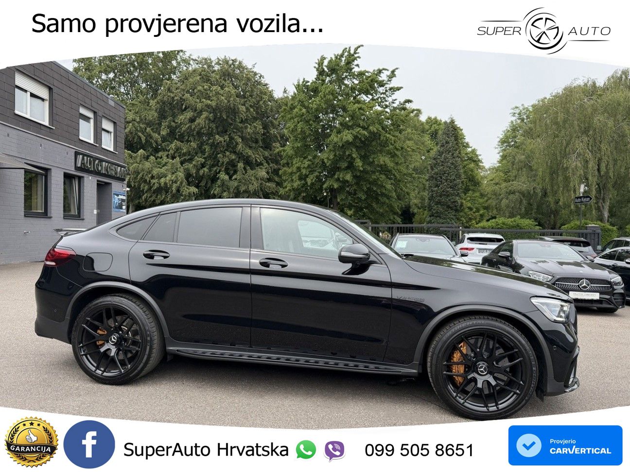 Mercedes GLC Coupe AMG 63 S (510 KS) 4MATIC+ MCT ACC+HEAD+4xGR SJED+360+PANO
