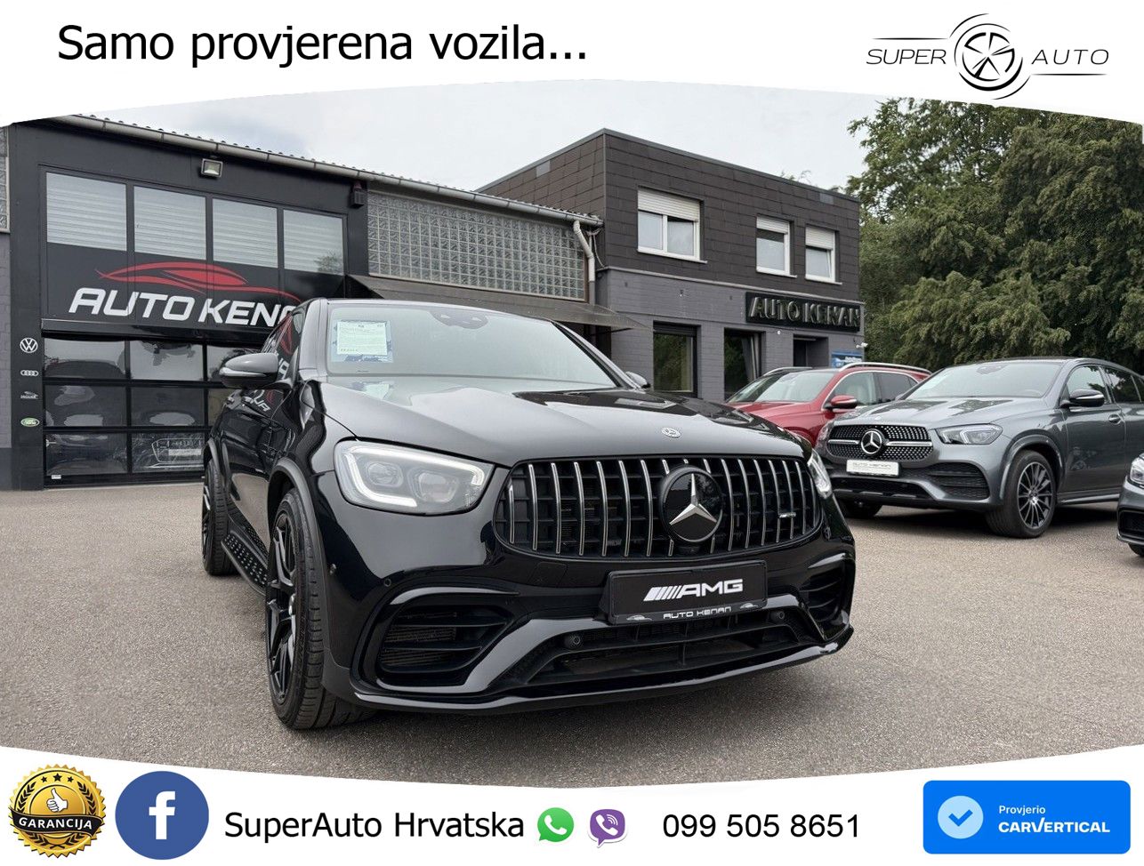 Mercedes GLC Coupe AMG 63 S (510 KS) 4MATIC+ MCT ACC+HEAD+4xGR SJED+360+PANO