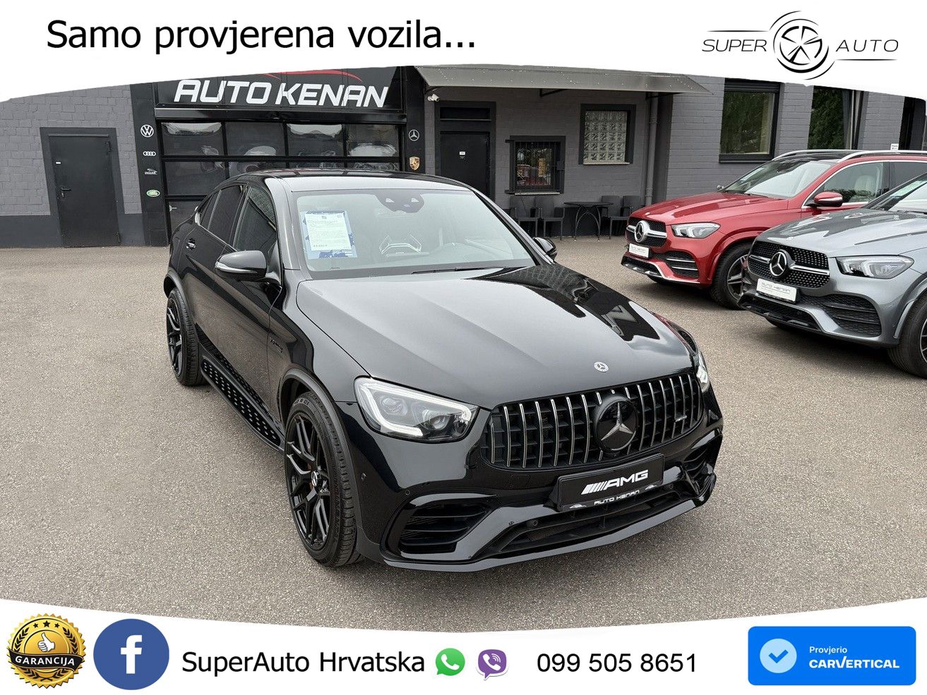 Mercedes GLC Coupe AMG 63 S (510 KS) 4MATIC+ MCT ACC+HEAD+4xGR SJED+360+PANO