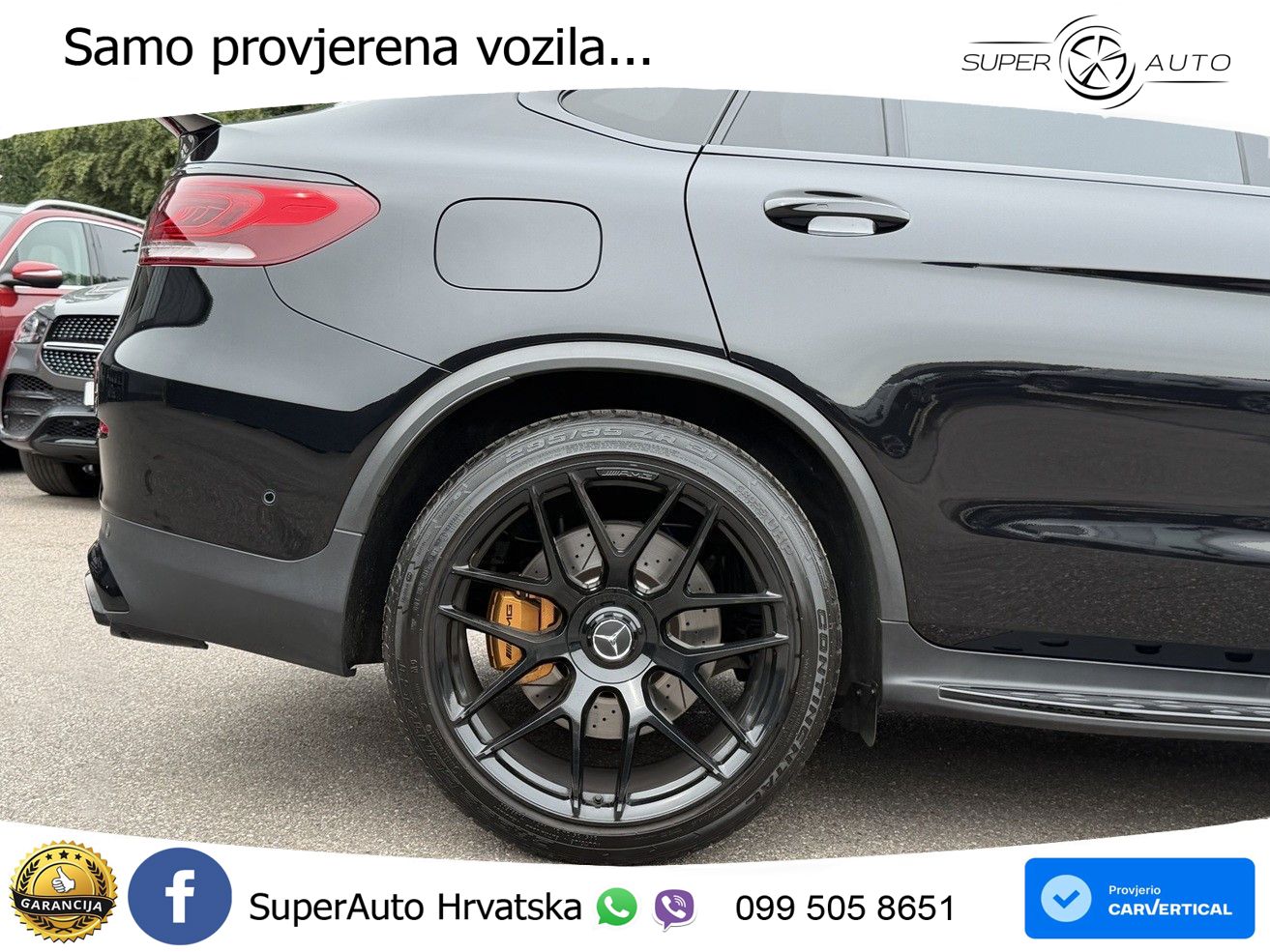 Mercedes GLC Coupe AMG 63 S (510 KS) 4MATIC+ MCT ACC+HEAD+4xGR SJED+360+PANO