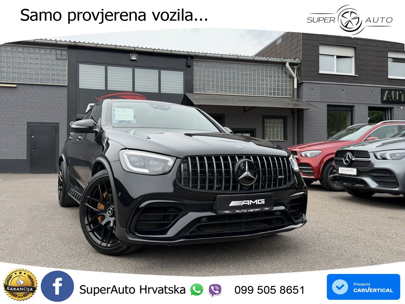 Mercedes GLC Coupe AMG 63 S (510 KS) 4MATIC+ MCT ACC+HEAD+4xGR SJED+360+PANO