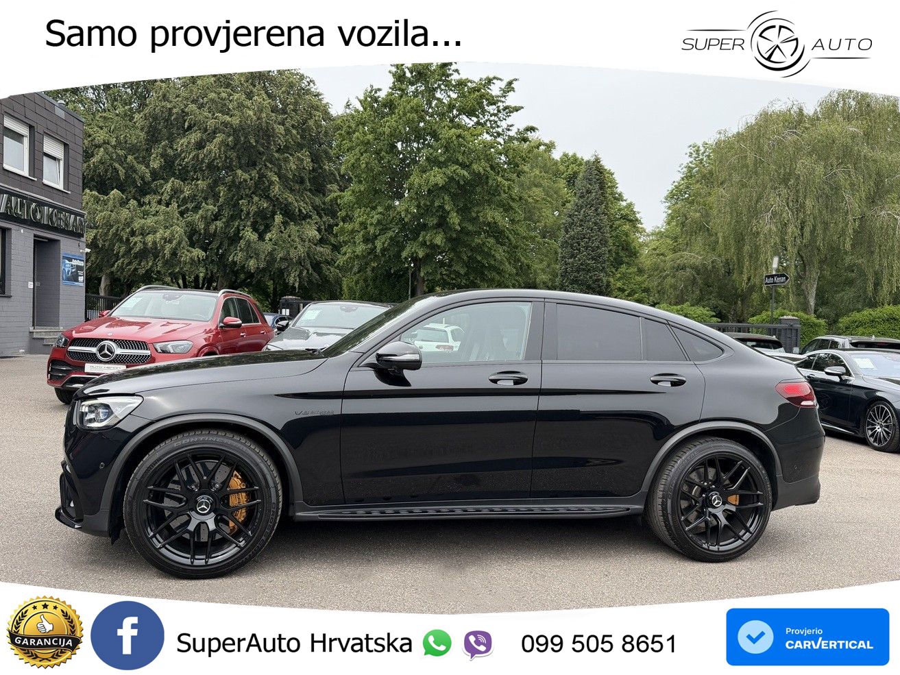 Mercedes GLC Coupe AMG 63 S (510 KS) 4MATIC+ MCT ACC+HEAD+4xGR SJED+360+PANO