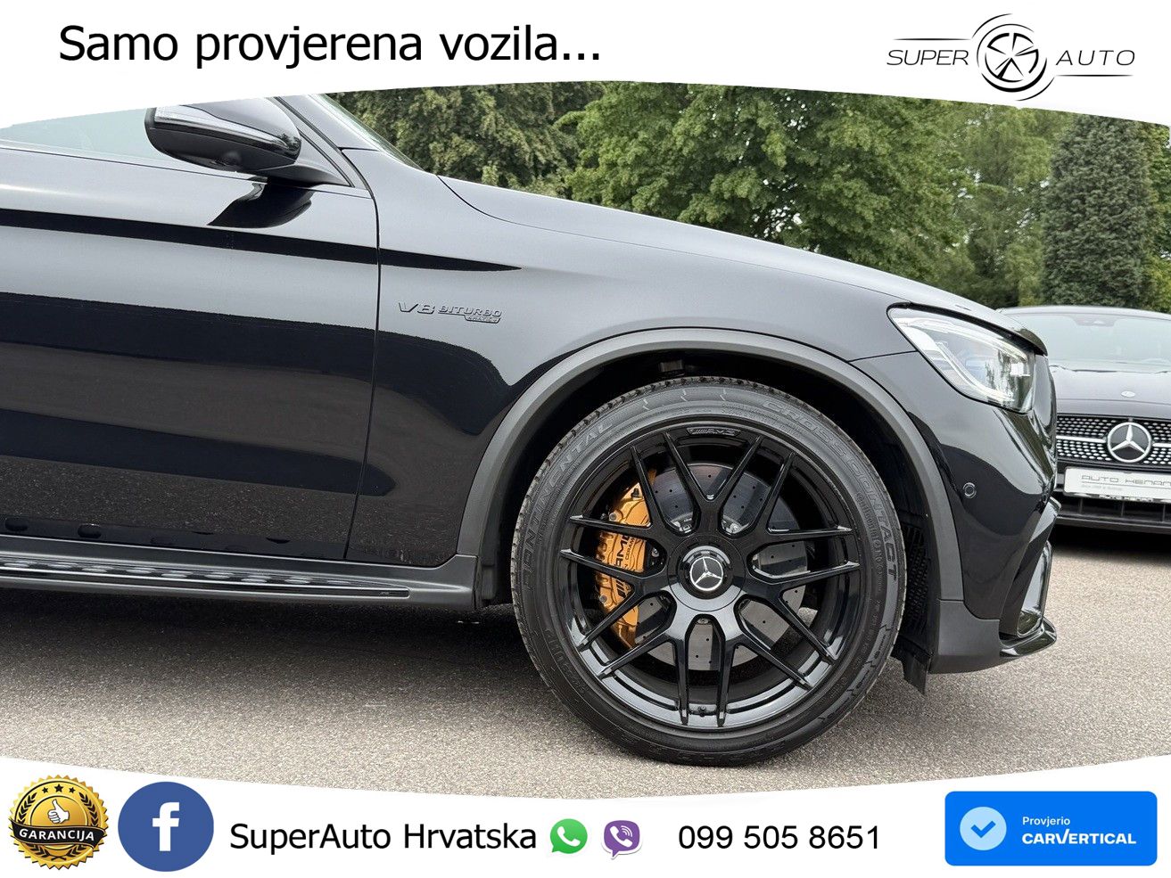 Mercedes GLC Coupe AMG 63 S (510 KS) 4MATIC+ MCT ACC+HEAD+4xGR SJED+360+PANO