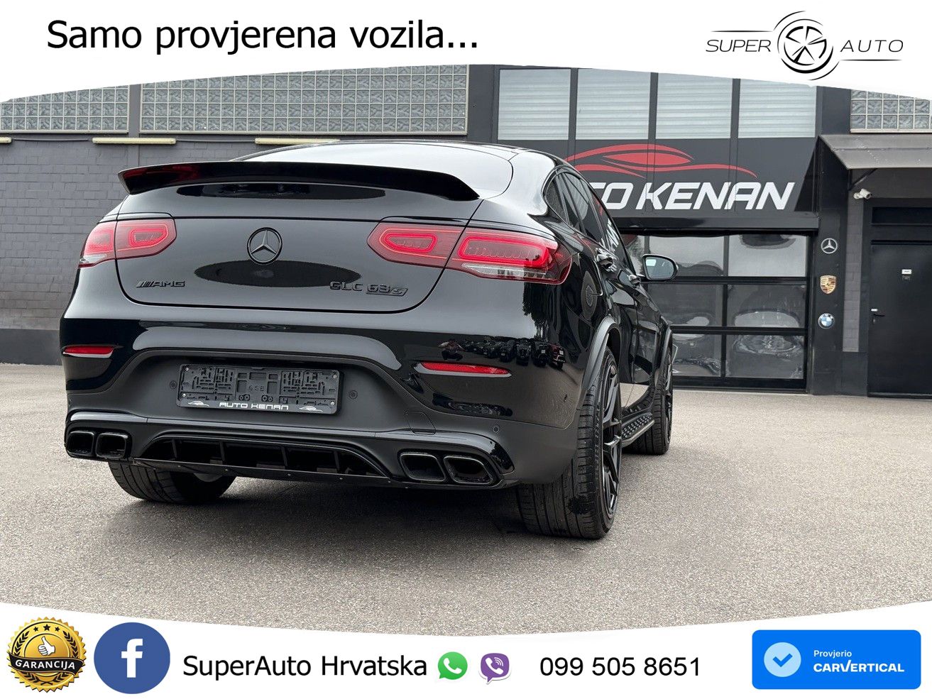 Mercedes GLC Coupe AMG 63 S (510 KS) 4MATIC+ MCT ACC+HEAD+4xGR SJED+360+PANO