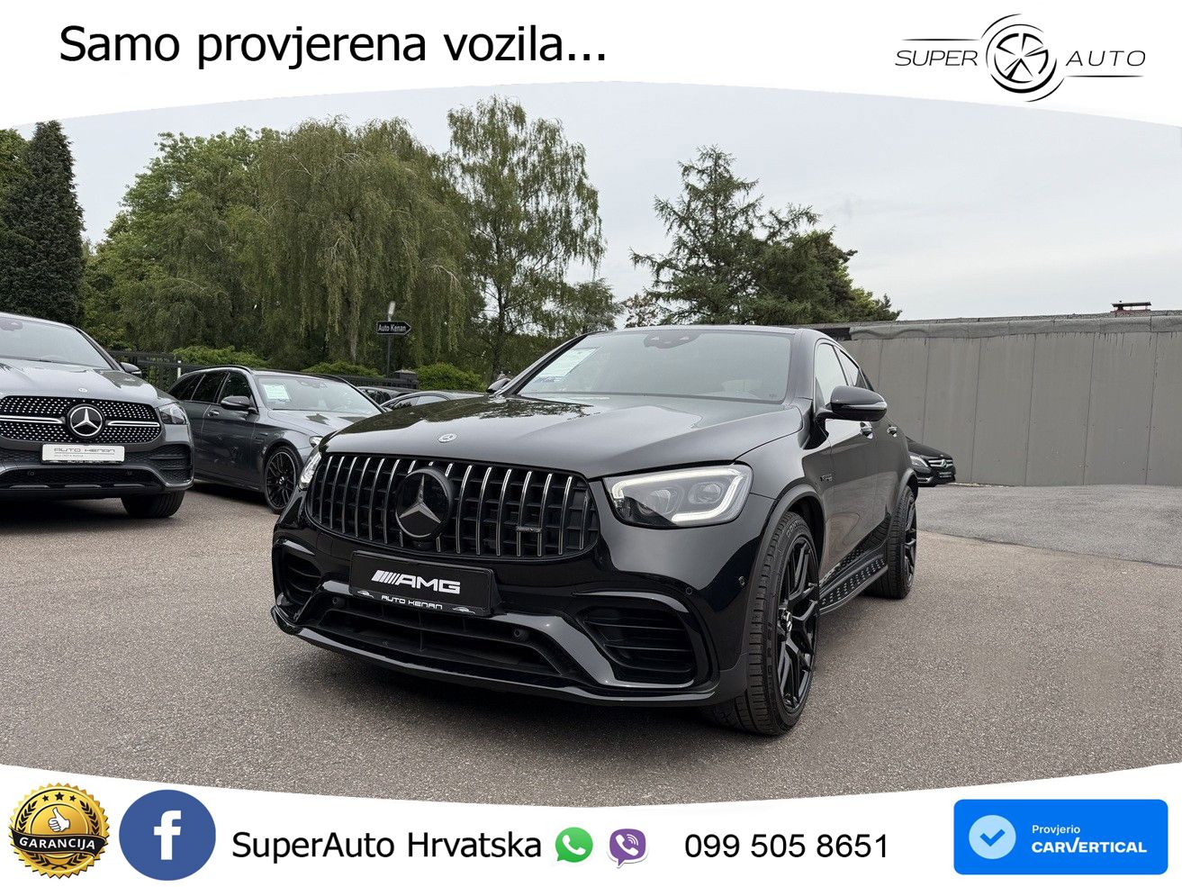 Mercedes GLC Coupe AMG 63 S (510 KS) 4MATIC+ MCT ACC+HEAD+4xGR SJED+360+PANO
