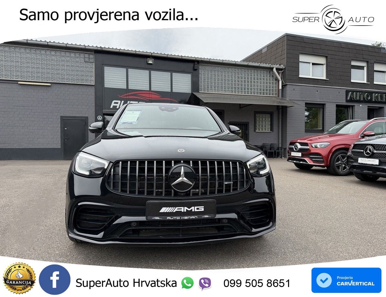 Mercedes GLC Coupe AMG 63 S (510 KS) 4MATIC+ MCT ACC+HEAD+4xGR SJED+360+PANO