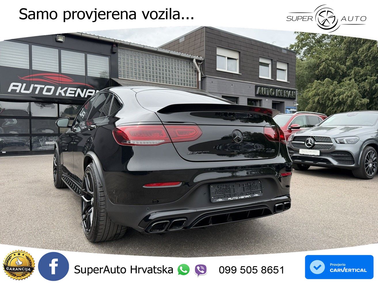 Mercedes GLC Coupe AMG 63 S (510 KS) 4MATIC+ MCT ACC+HEAD+4xGR SJED+360+PANO