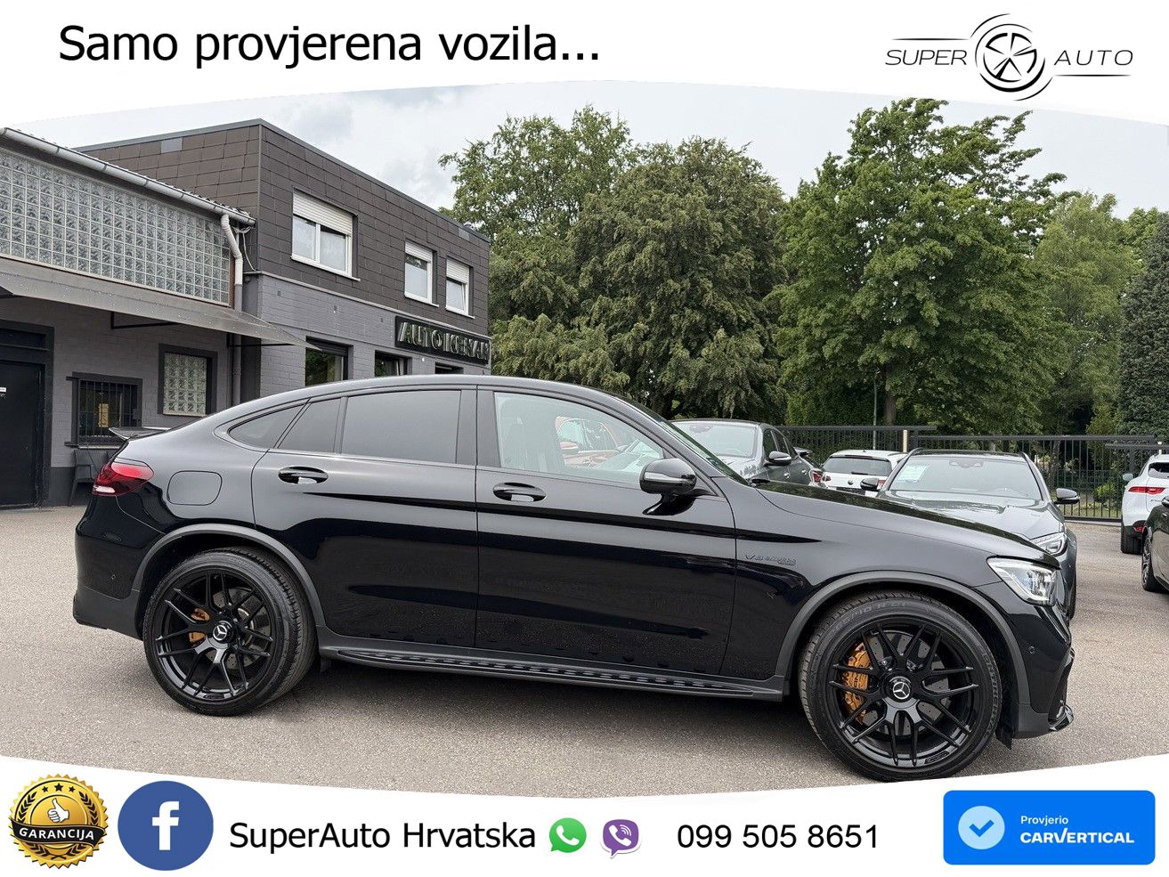 Mercedes GLC Coupe AMG 63 S (510 KS) 4MATIC+ MCT ACC+HEAD+4xGR SJED+360+PANO