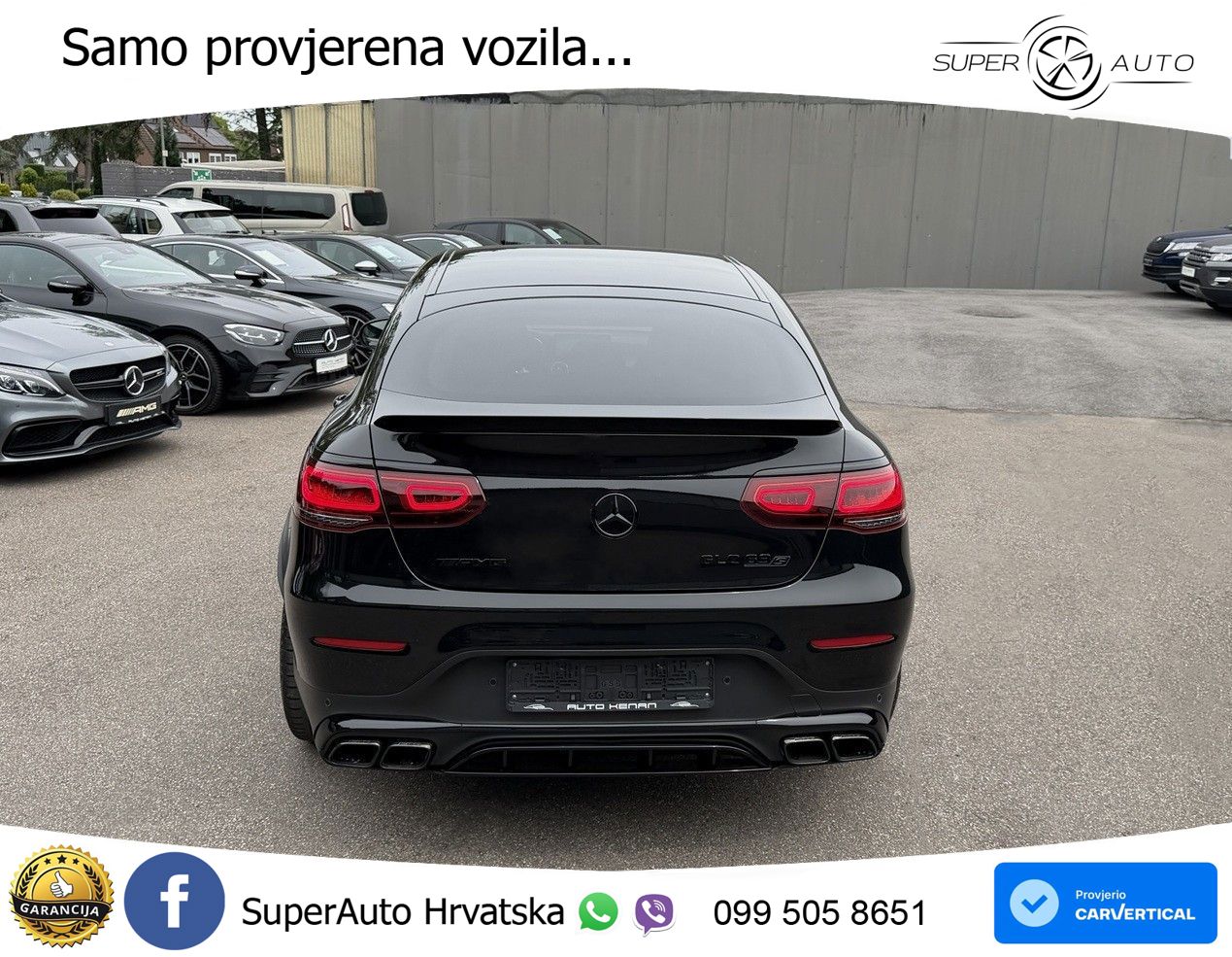 Mercedes GLC Coupe AMG 63 S (510 KS) 4MATIC+ MCT ACC+HEAD+4xGR SJED+360+PANO