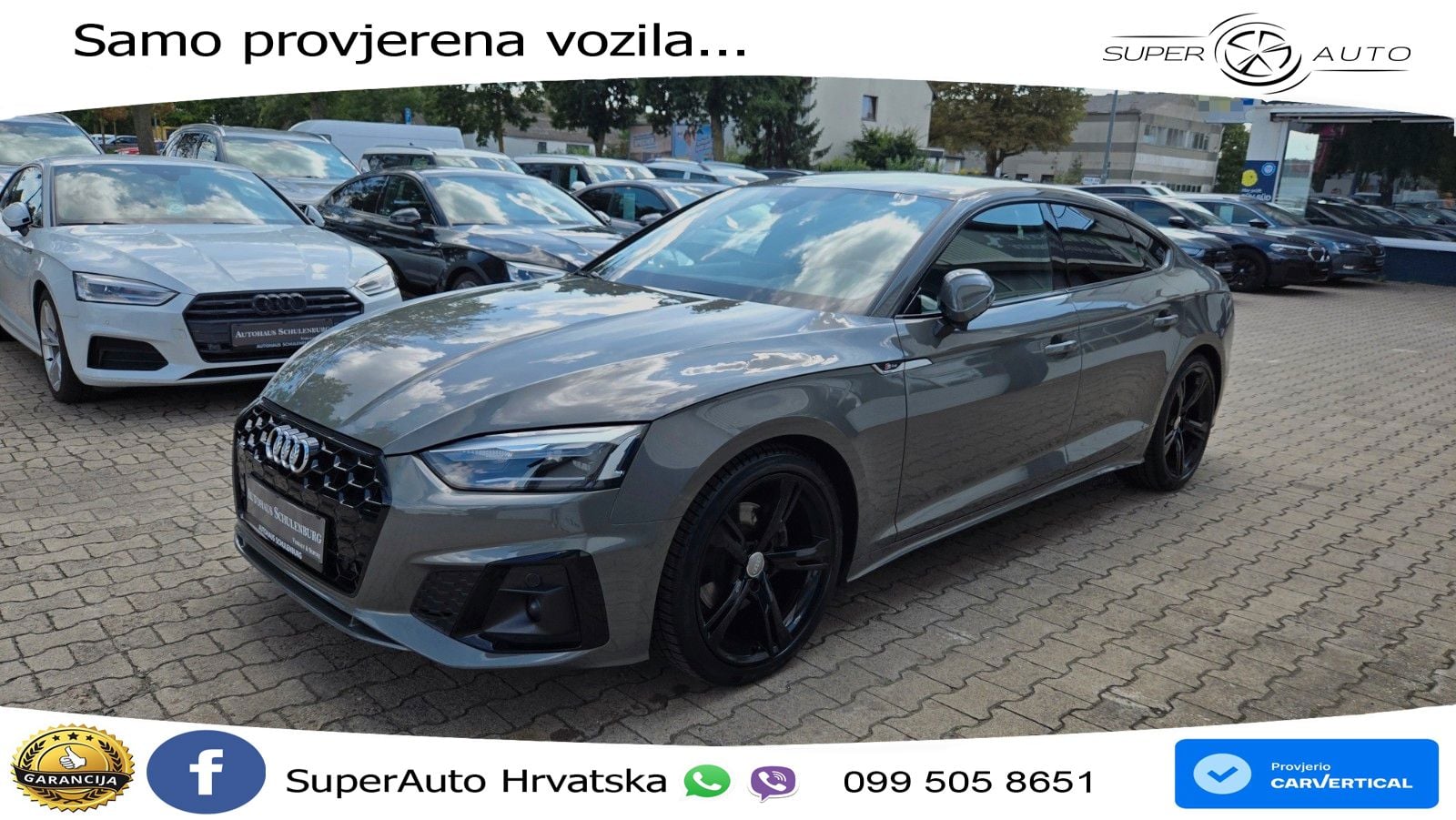 Audi A5 Sportback  40 TFSI (204 KS) S tronic S line LED+GR SJED+ACC