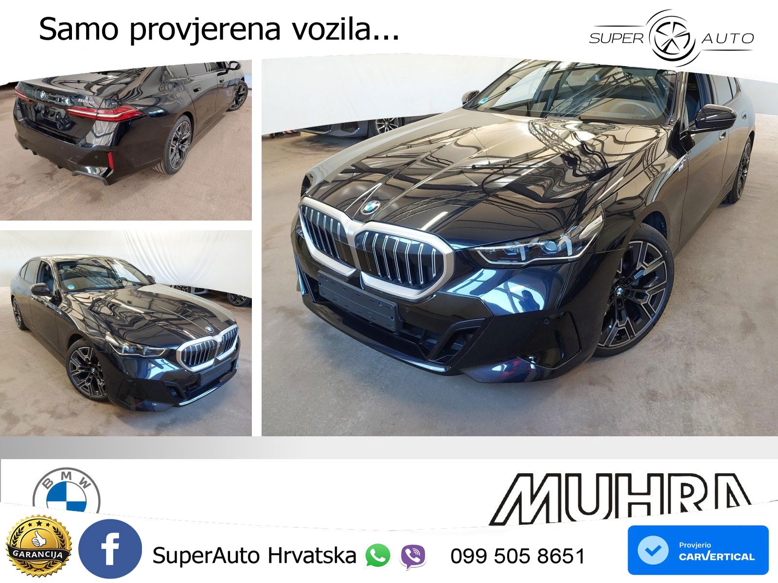 BMW 520d (197 KS) Steptronic M Sport ACC+HEAD+4xGR SJED+360+PANO