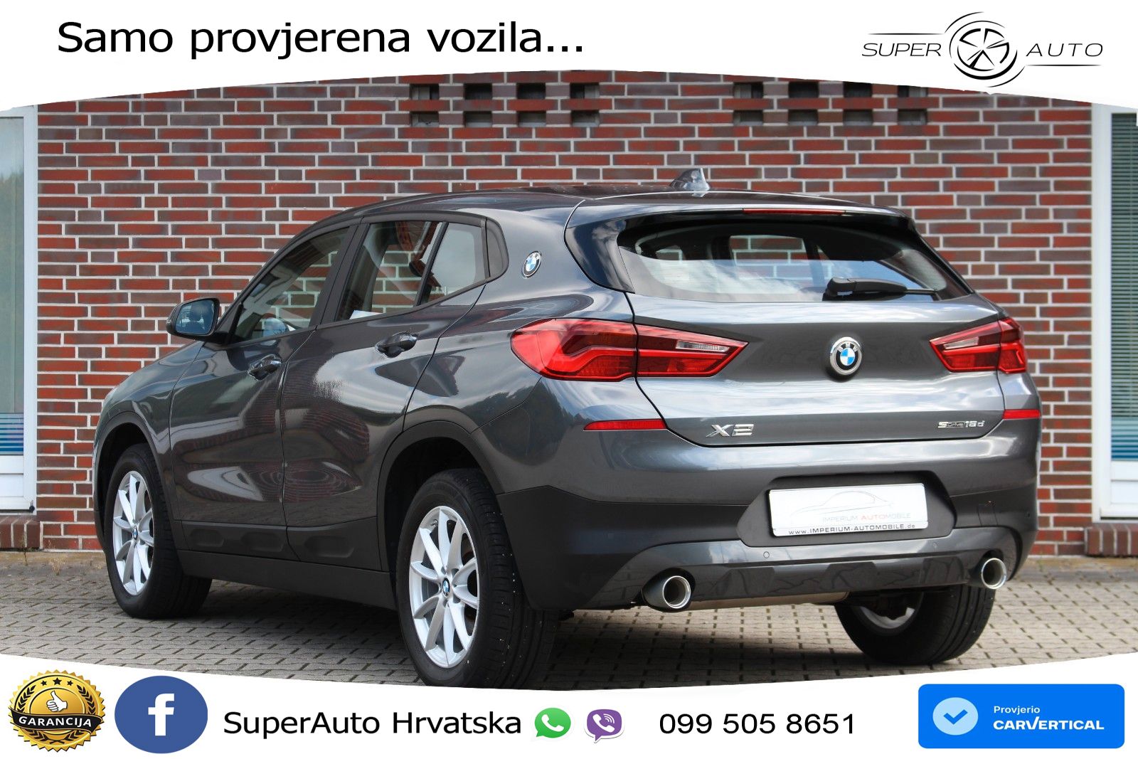 BMW X2 sDrive18d Steptronic Advantage