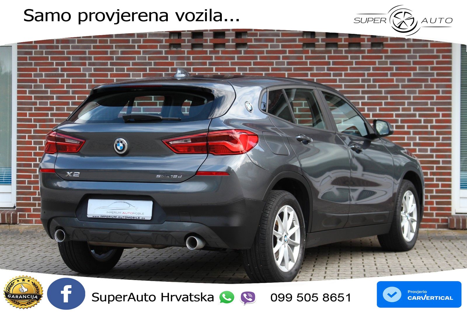 BMW X2 sDrive18d Steptronic Advantage