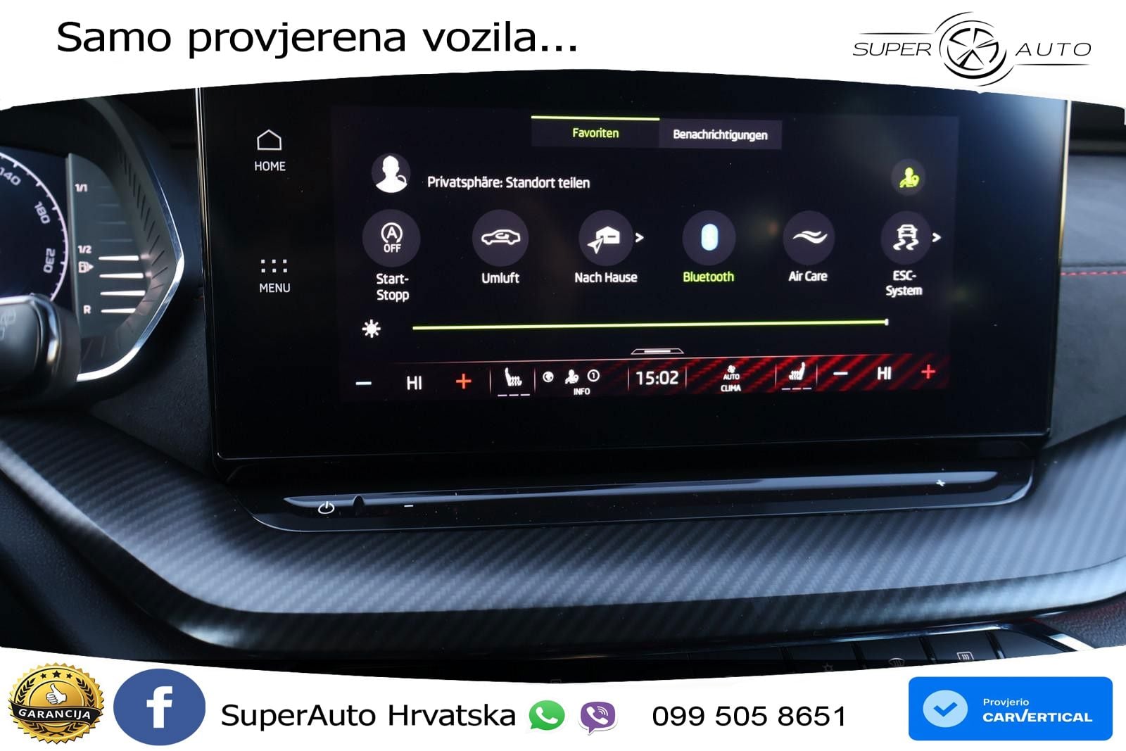Škoda Octavia Combi RS 2.0 TSI (245 KS) DSG LED+GR SJED+ACC