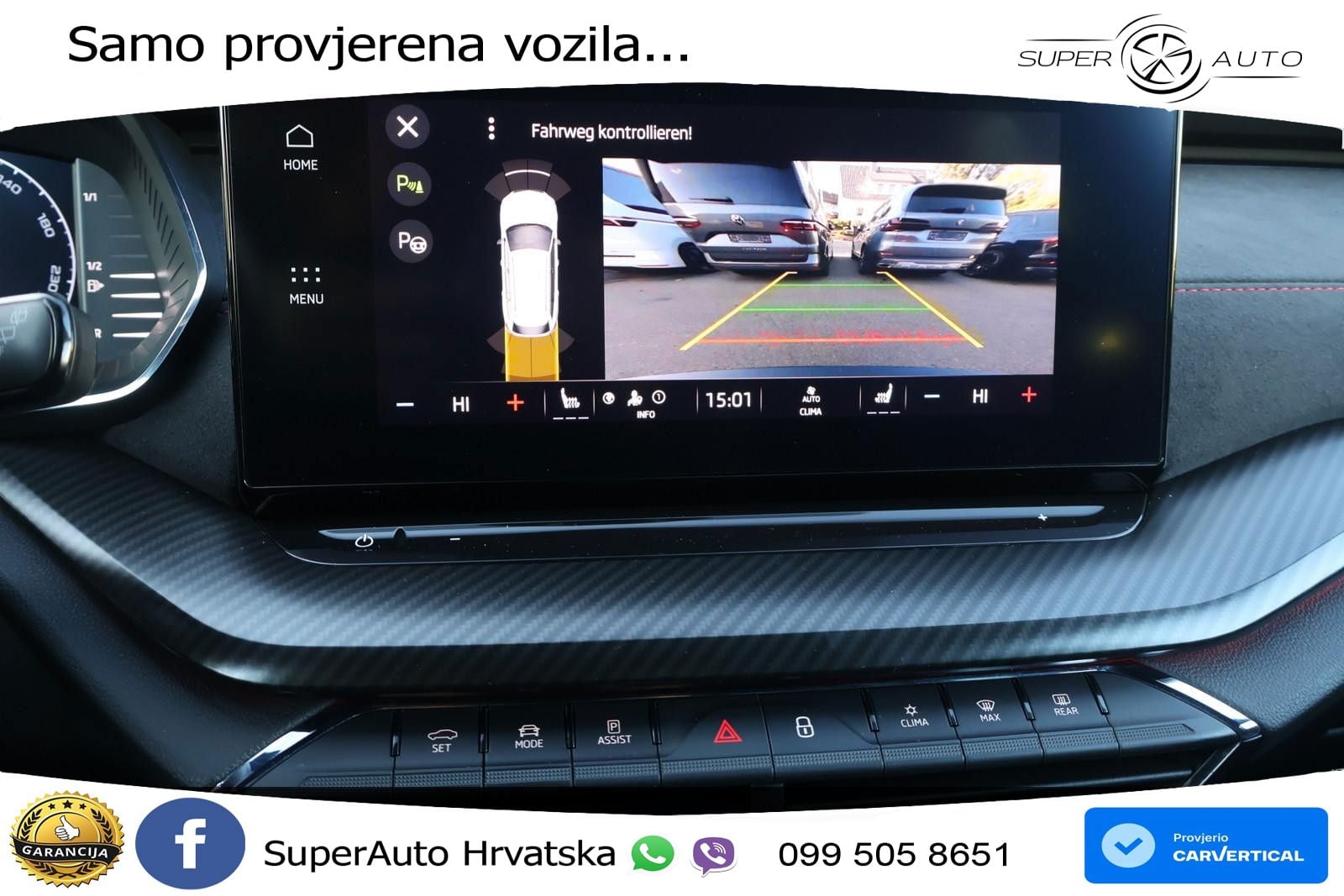 Škoda Octavia Combi RS 2.0 TSI (245 KS) DSG LED+GR SJED+ACC