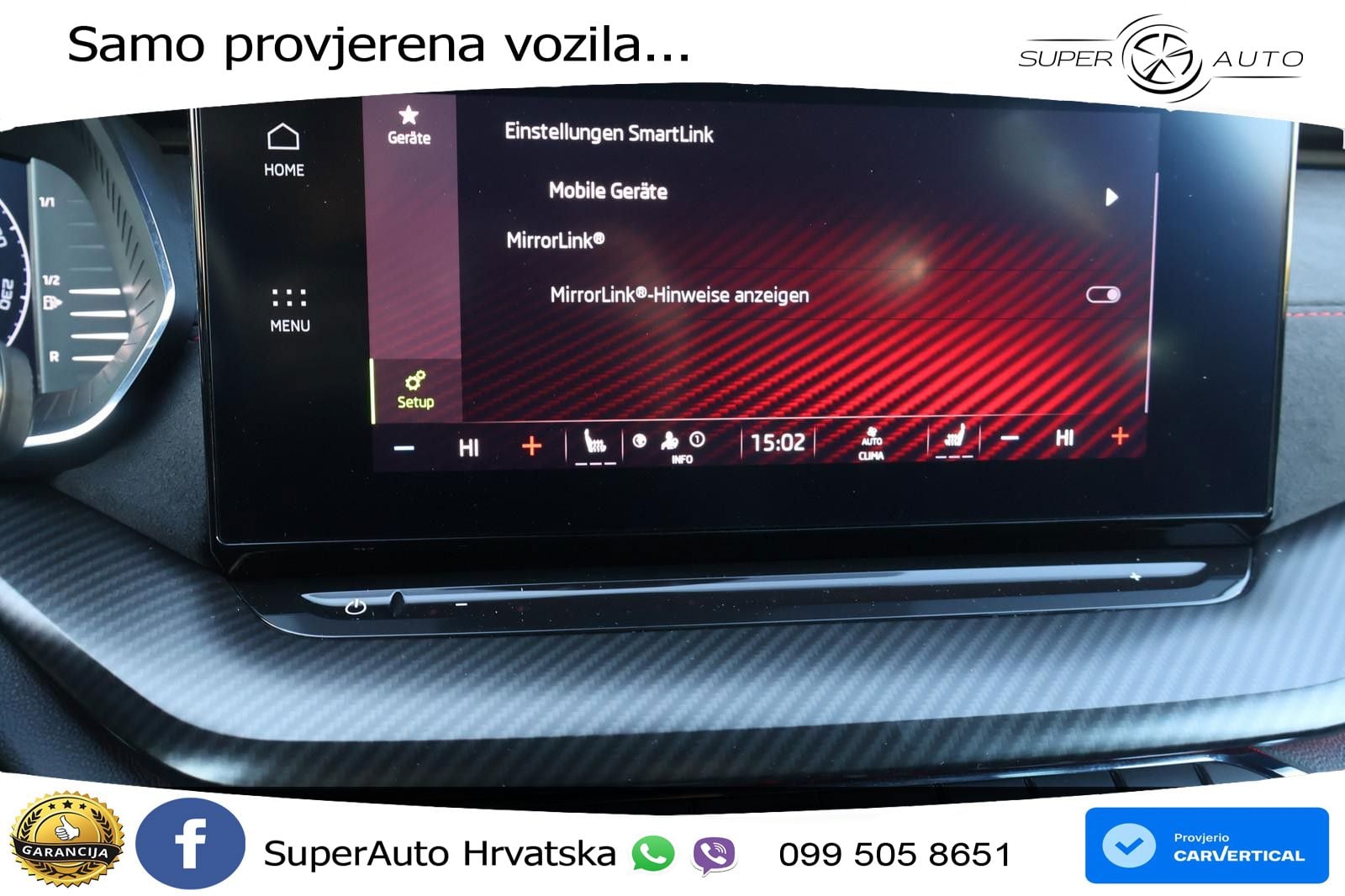 Škoda Octavia Combi RS 2.0 TSI (245 KS) DSG LED+GR SJED+ACC