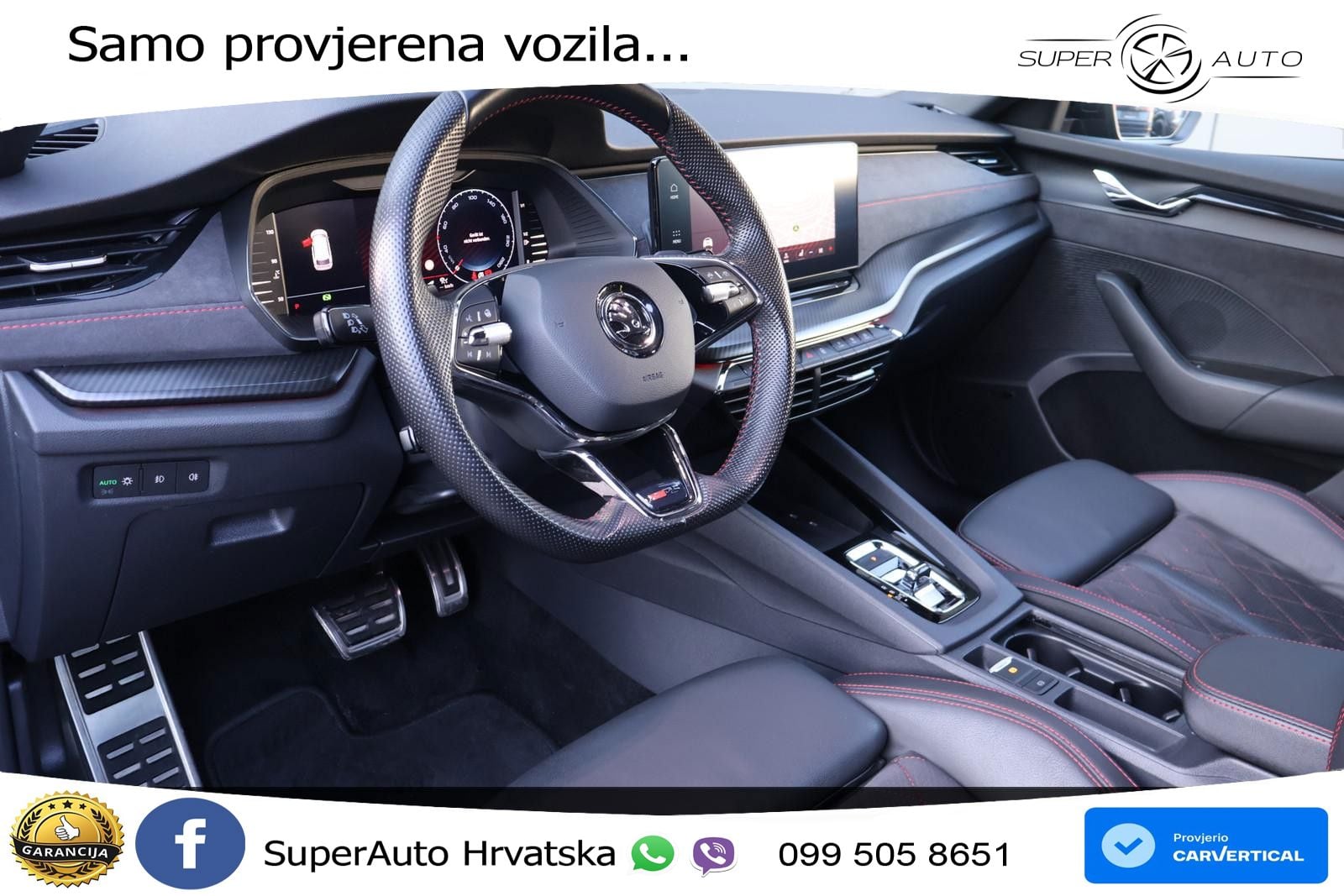 Škoda Octavia Combi RS 2.0 TSI (245 KS) DSG LED+GR SJED+ACC