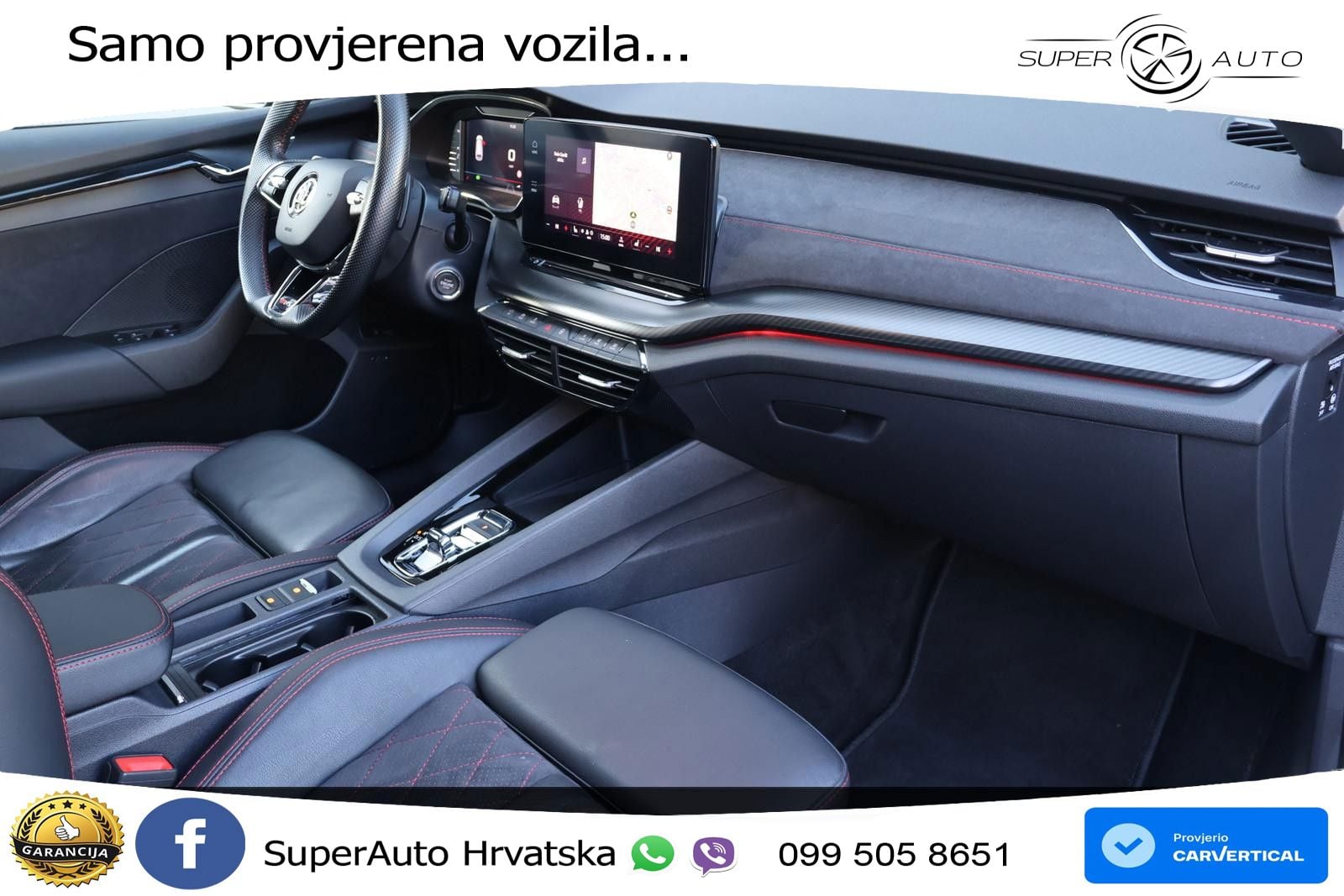 Škoda Octavia Combi RS 2.0 TSI (245 KS) DSG LED+GR SJED+ACC