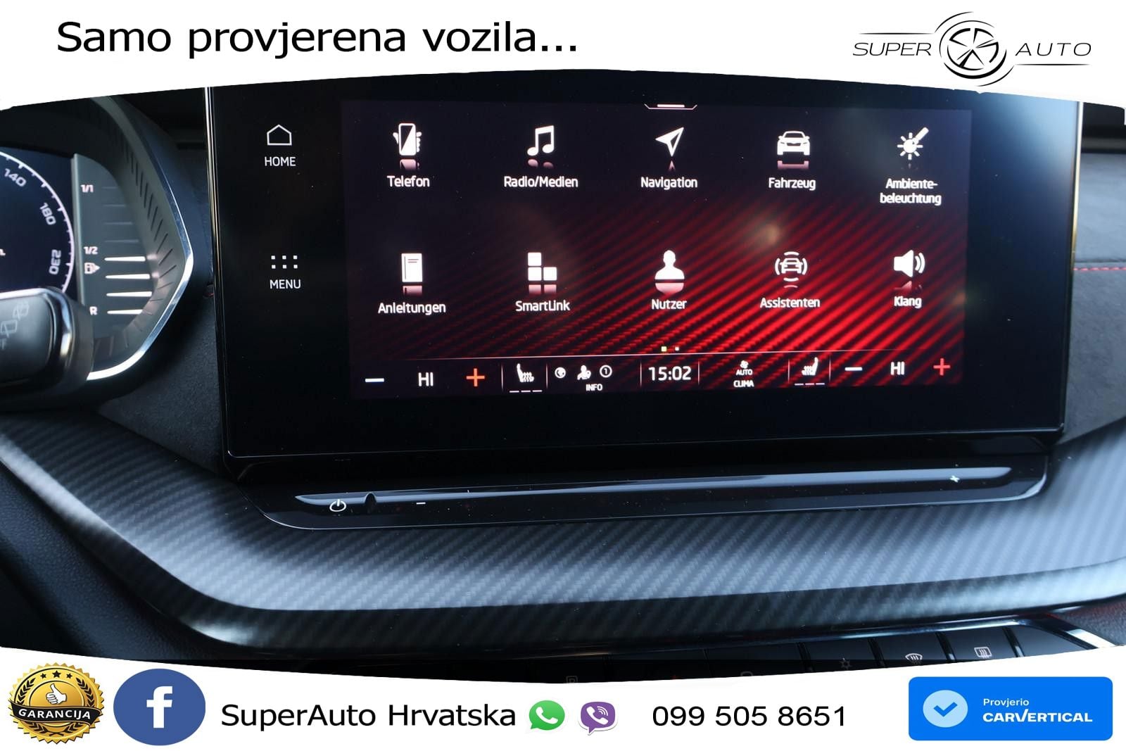 Škoda Octavia Combi RS 2.0 TSI (245 KS) DSG LED+GR SJED+ACC