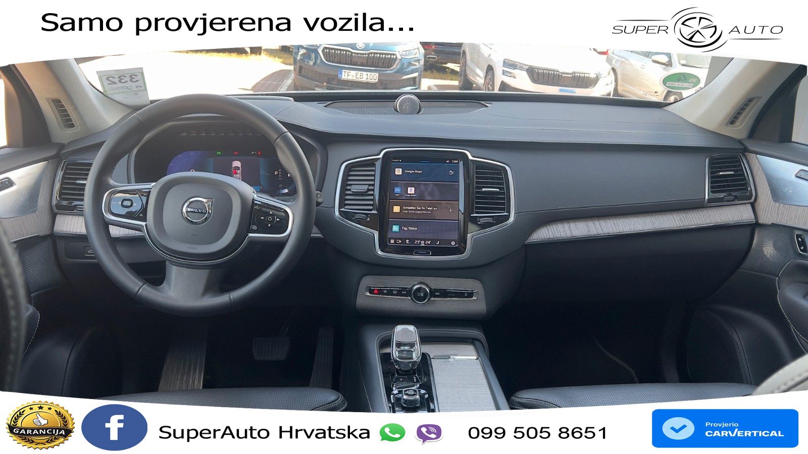 Volvo XC90 2.0 B5 Diesel AWD Automatic ACC+HEAD+4xGR SJED+360+PANO