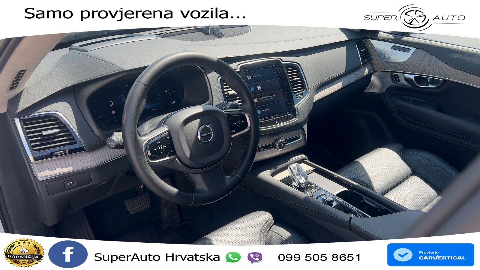 Volvo XC90 2.0 B5 Diesel AWD Automatic ACC+HEAD+4xGR SJED+360+PANO