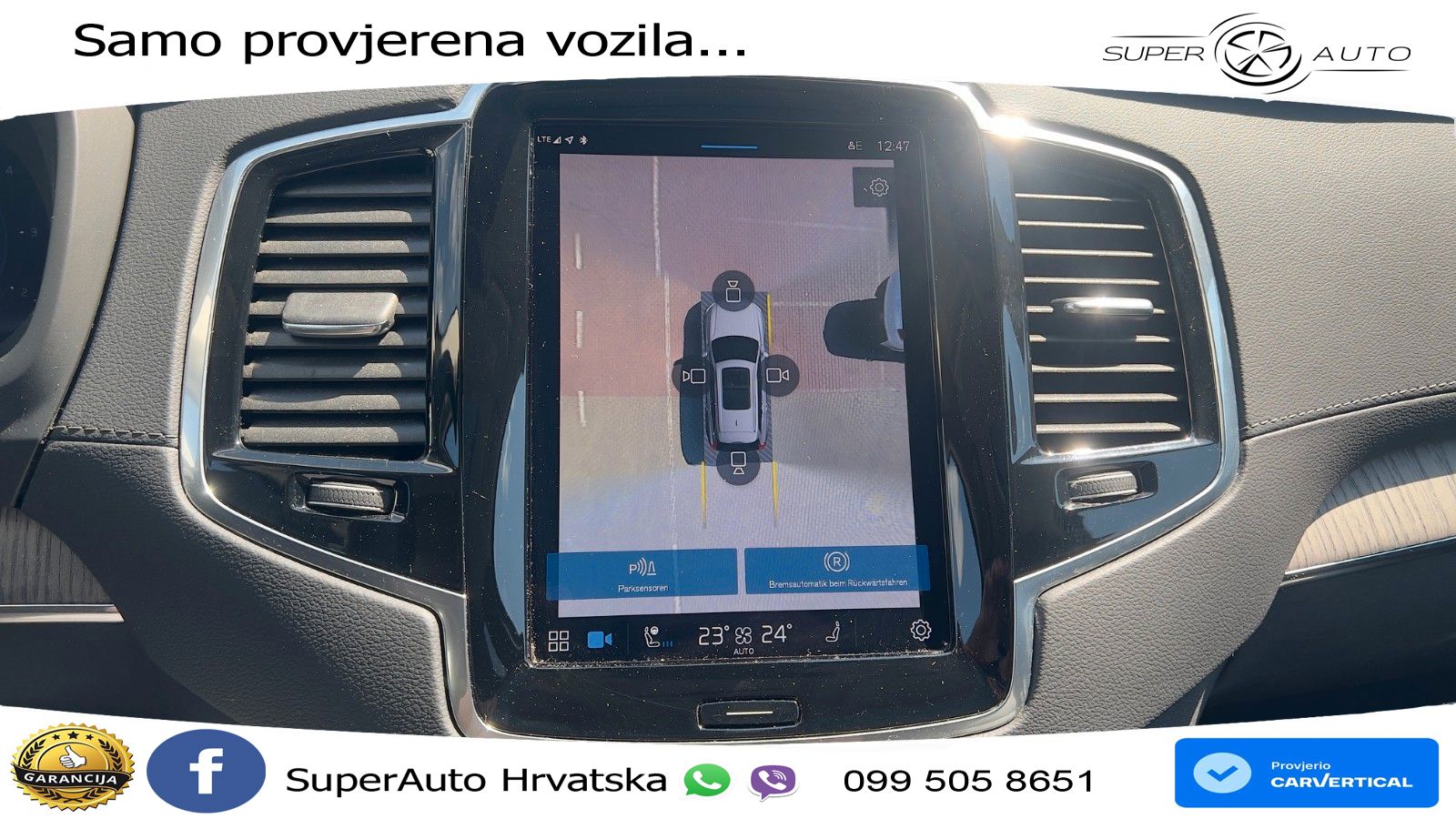 Volvo XC90 2.0 B5 Diesel AWD Automatic ACC+HEAD+4xGR SJED+360+PANO