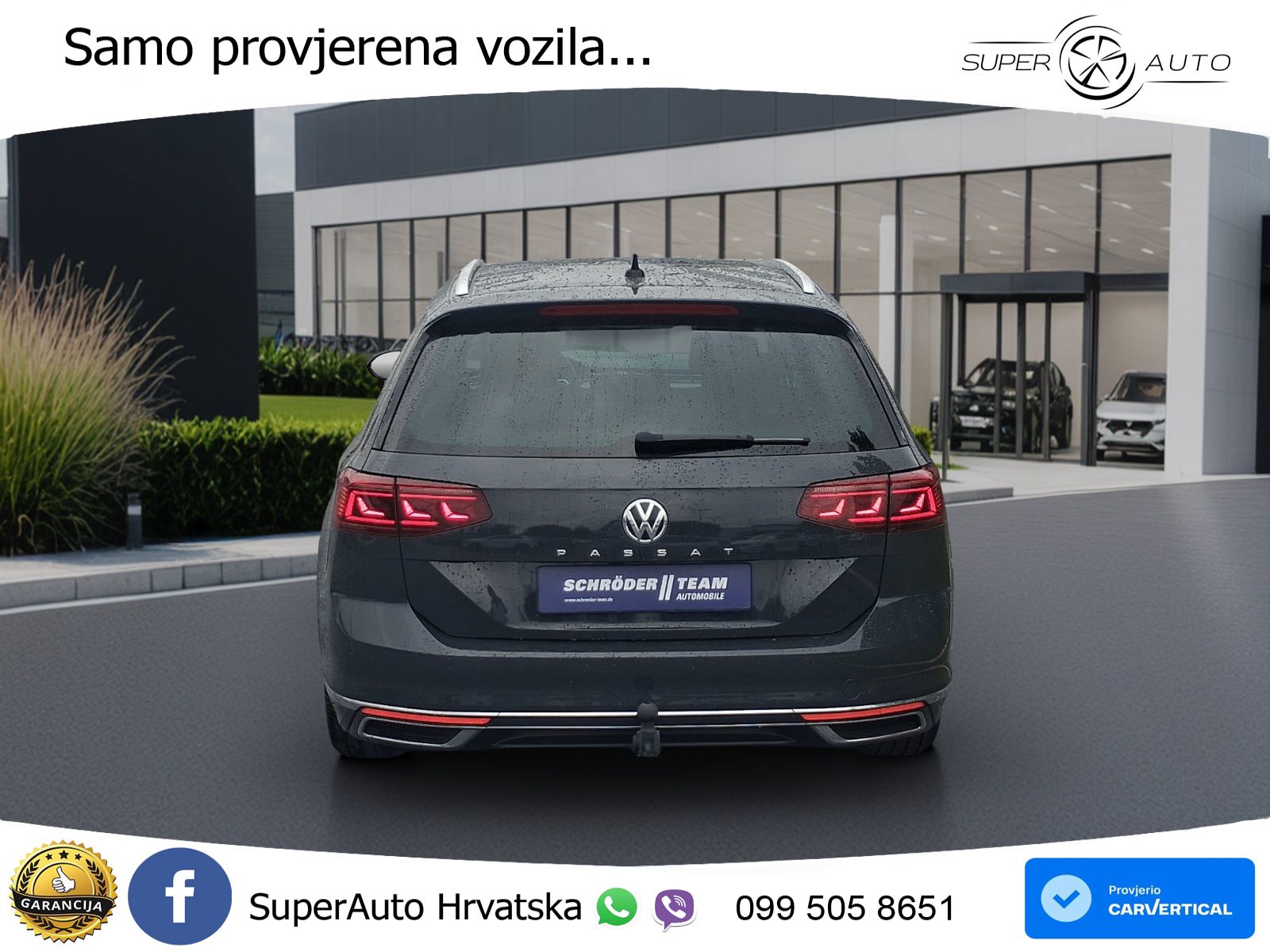 Volkswagen Passat Variant 2.0 TDI (190 KS) DSG Elegance LED+GR SJED+ACC