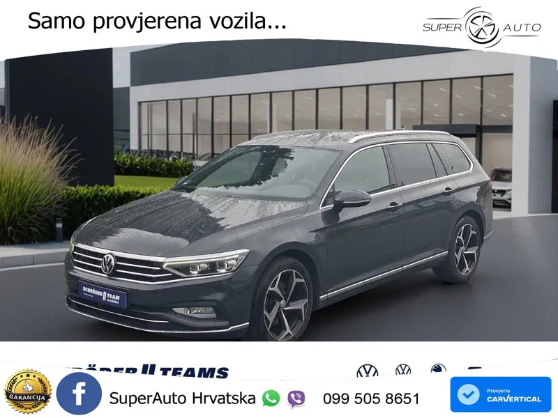 Volkswagen Passat Variant 2.0 TDI (190 KS) DSG Elegance LED+GR SJED+ACC