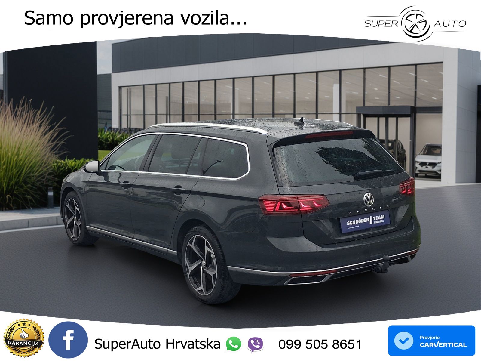 Volkswagen Passat Variant 2.0 TDI (190 KS) DSG Elegance LED+GR SJED+ACC
