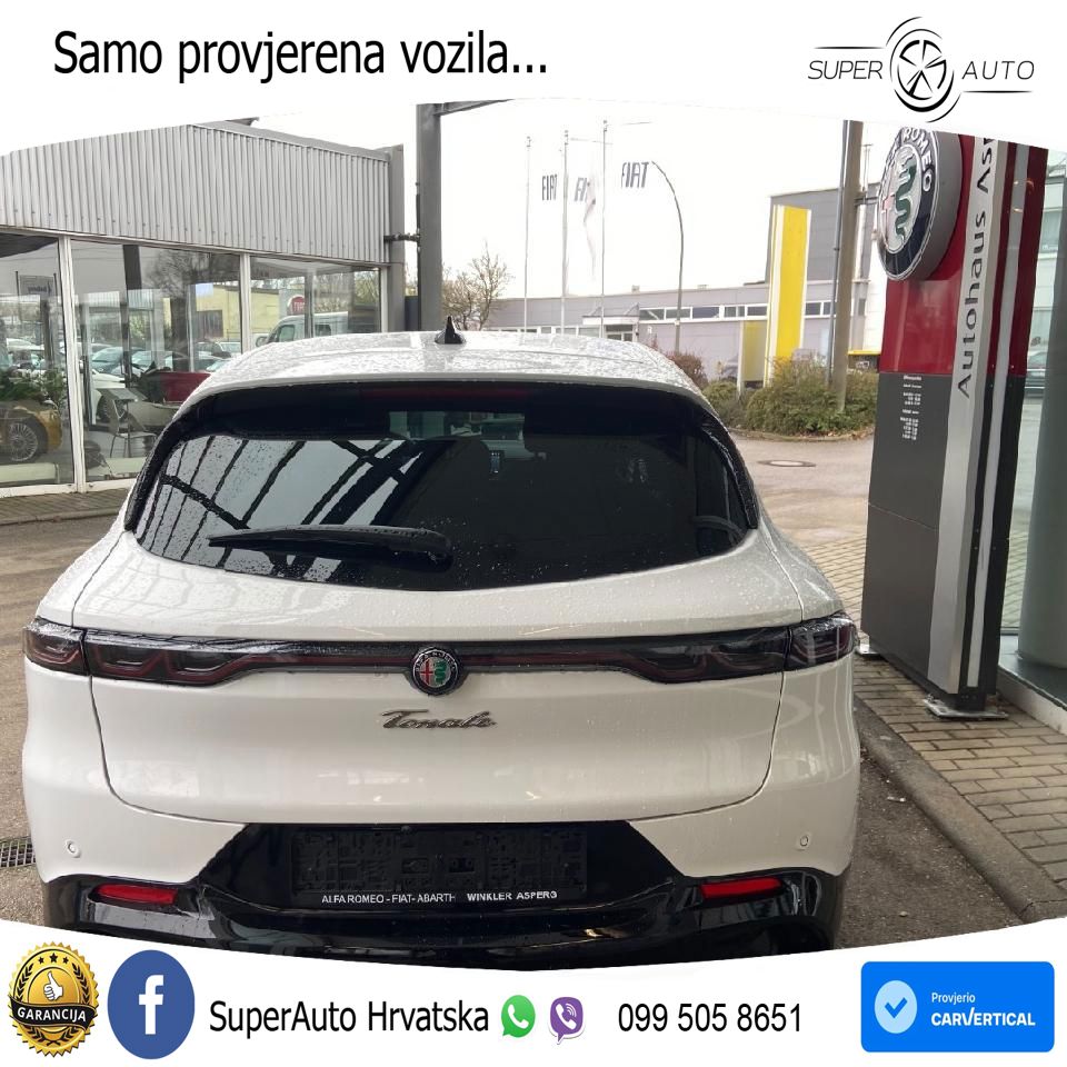 Alfa Romeo Tonale 1.5 VGT (160 KS) 48V-Hybrid TCT LED+GR SJED+ACC